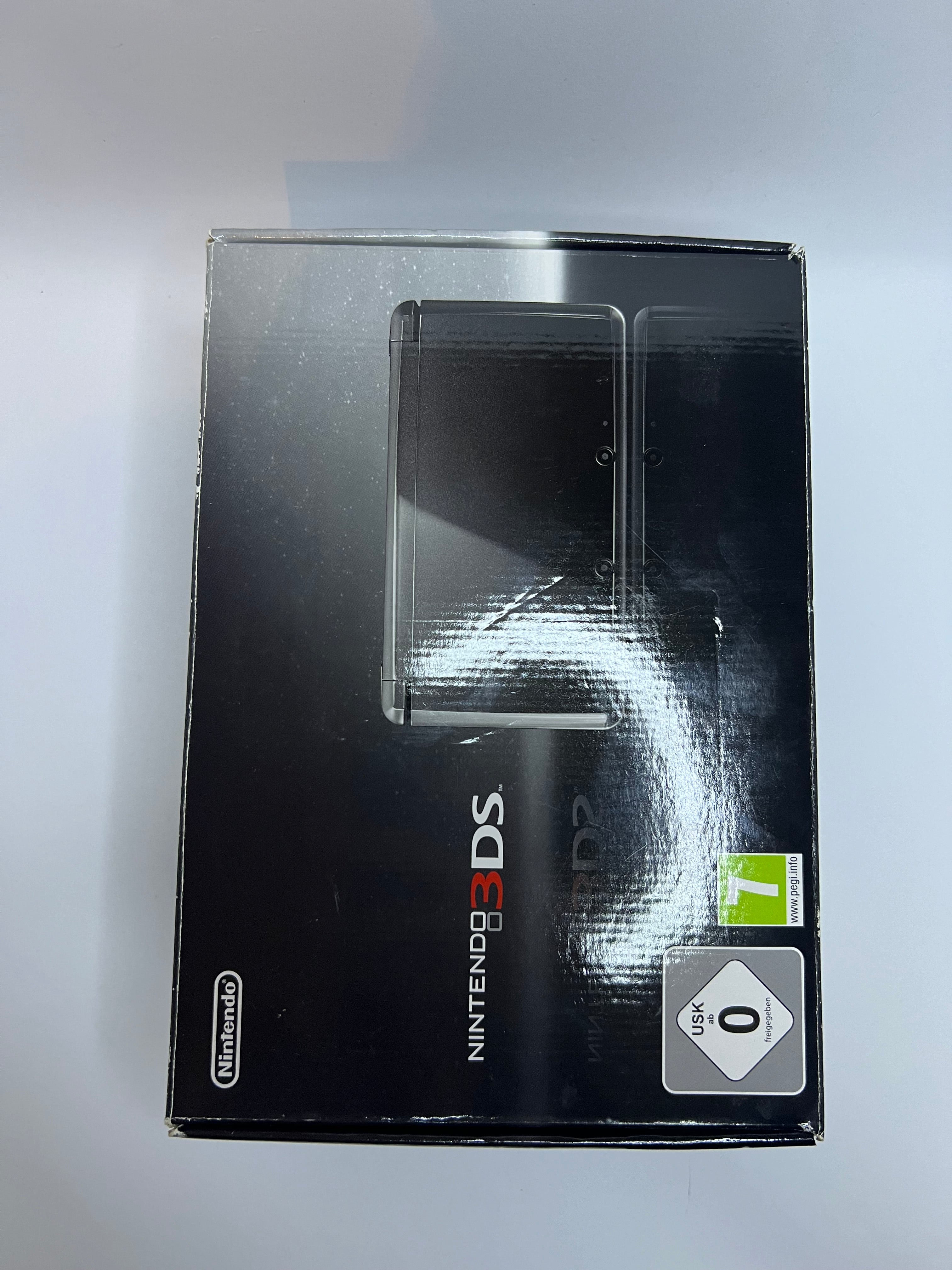 Nintendo 3DS Konsole schwarz mit OVP, 128GB, Pokemon Bank, Poke Mover & vielen Extras