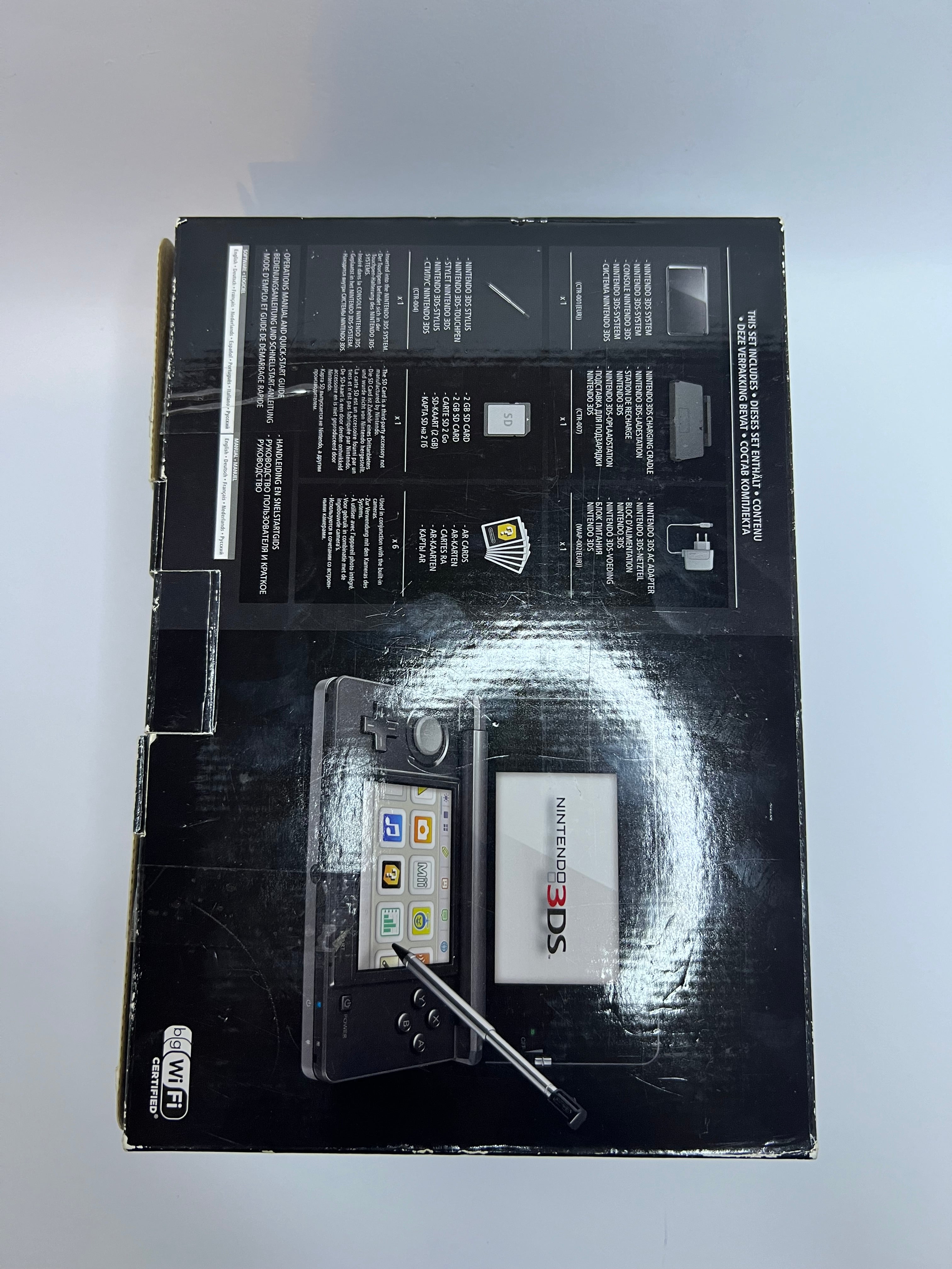 Nintendo 3DS Konsole schwarz mit OVP, 128GB, Pokemon Bank, Poke Mover & vielen Extras