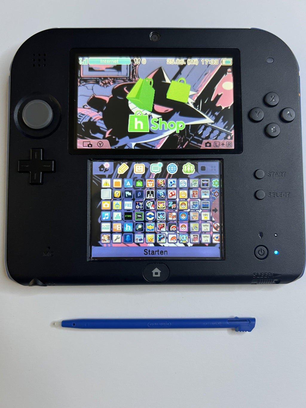 Nintendo 2DS Konsole mit 128GB, Pokemon Bank, Poke Mover & vielen Extras