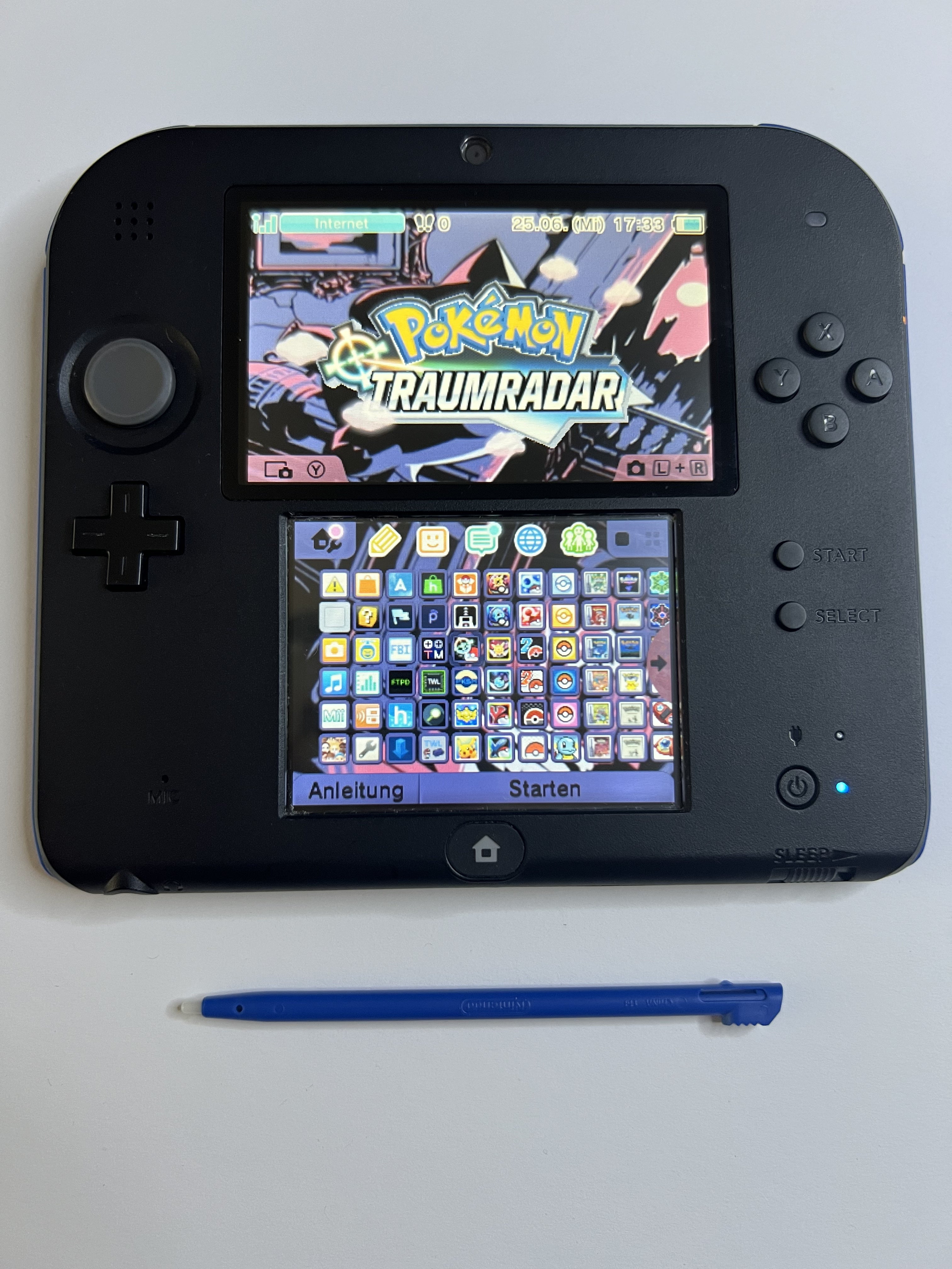 Nintendo 2DS Konsole mit 128GB, Pokemon Bank, Poke Mover & vielen Extras