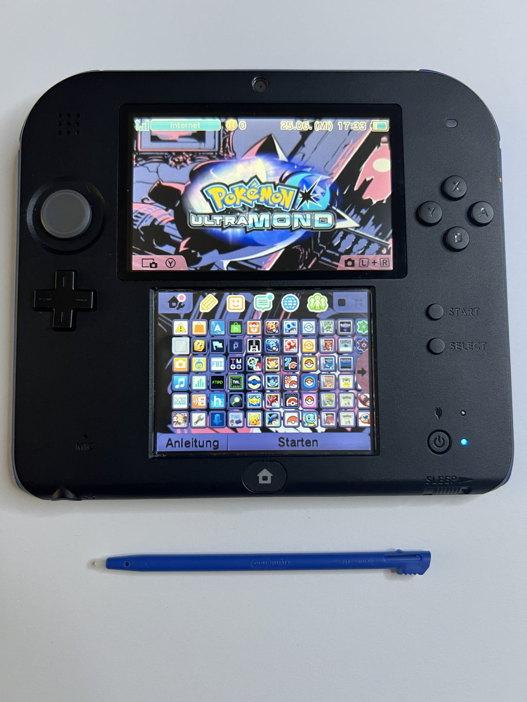 Nintendo 2DS Konsole mit 128GB, Pokemon Bank, Poke Mover & vielen Extras