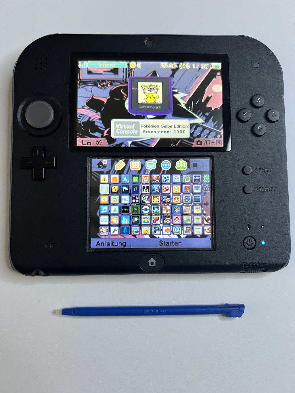 Nintendo 2DS Konsole mit 128GB, Pokemon Bank, Poke Mover & vielen Extras