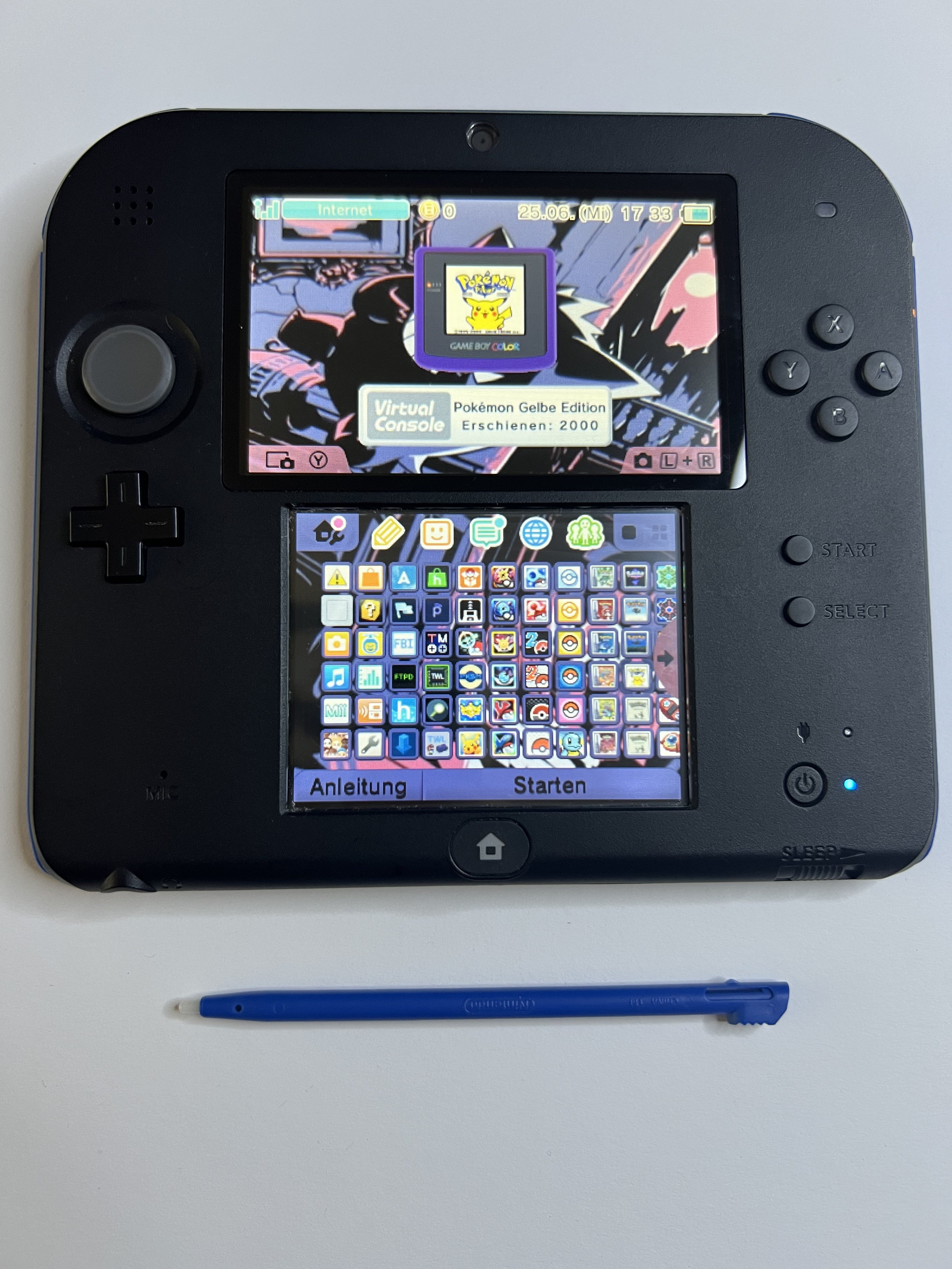 Nintendo 2DS Konsole mit 128GB, Pokemon Bank, Poke Mover & vielen Extras