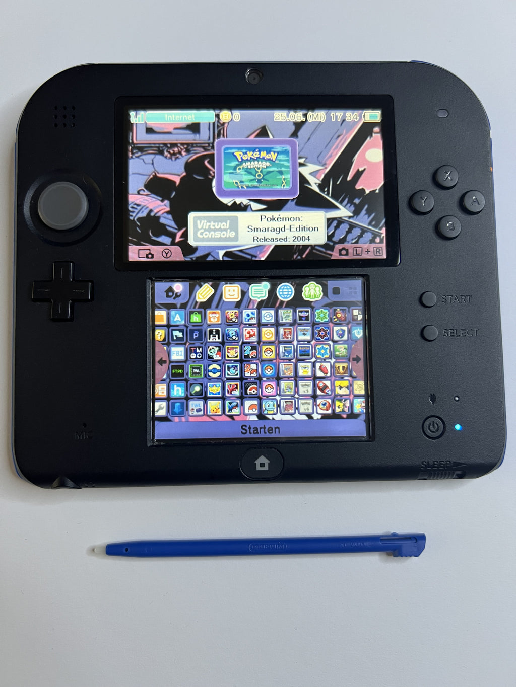Nintendo 2DS Konsole mit 128GB, Pokemon Bank, Poke Mover & vielen Extras