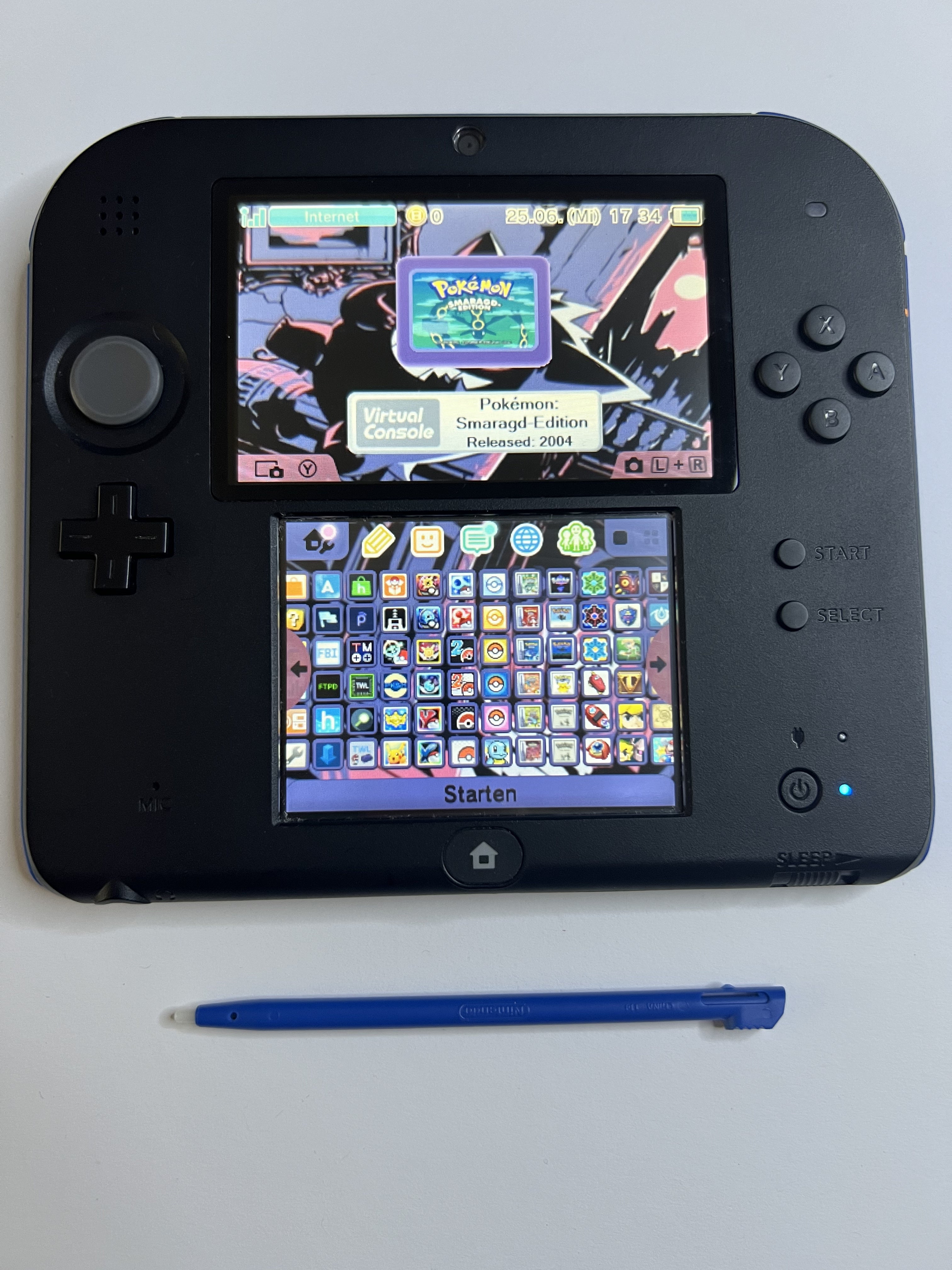 Nintendo 2DS Konsole mit 128GB, Pokemon Bank, Poke Mover & vielen Extras