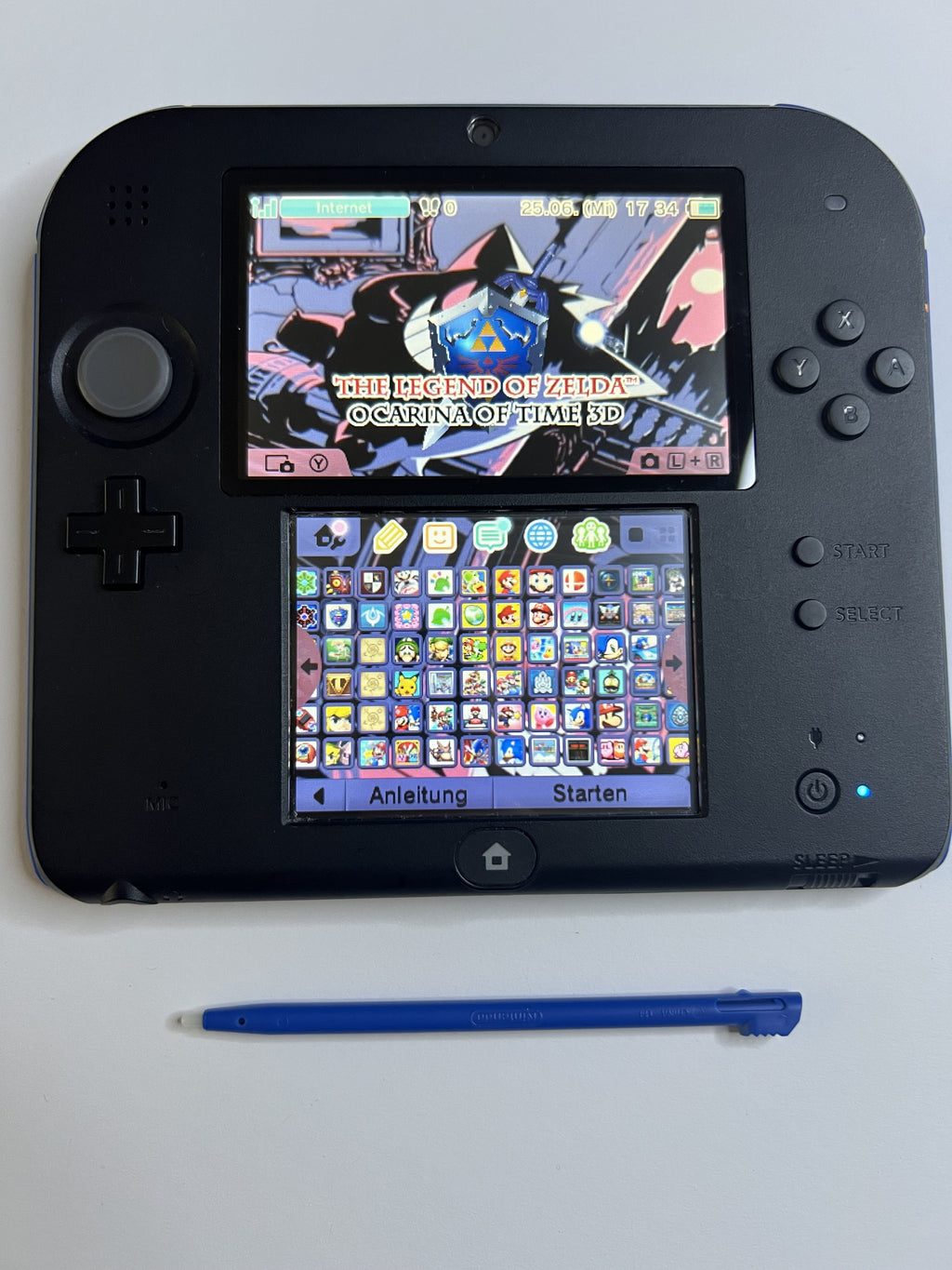 Nintendo 2DS Konsole mit 128GB, Pokemon Bank, Poke Mover & vielen Extras