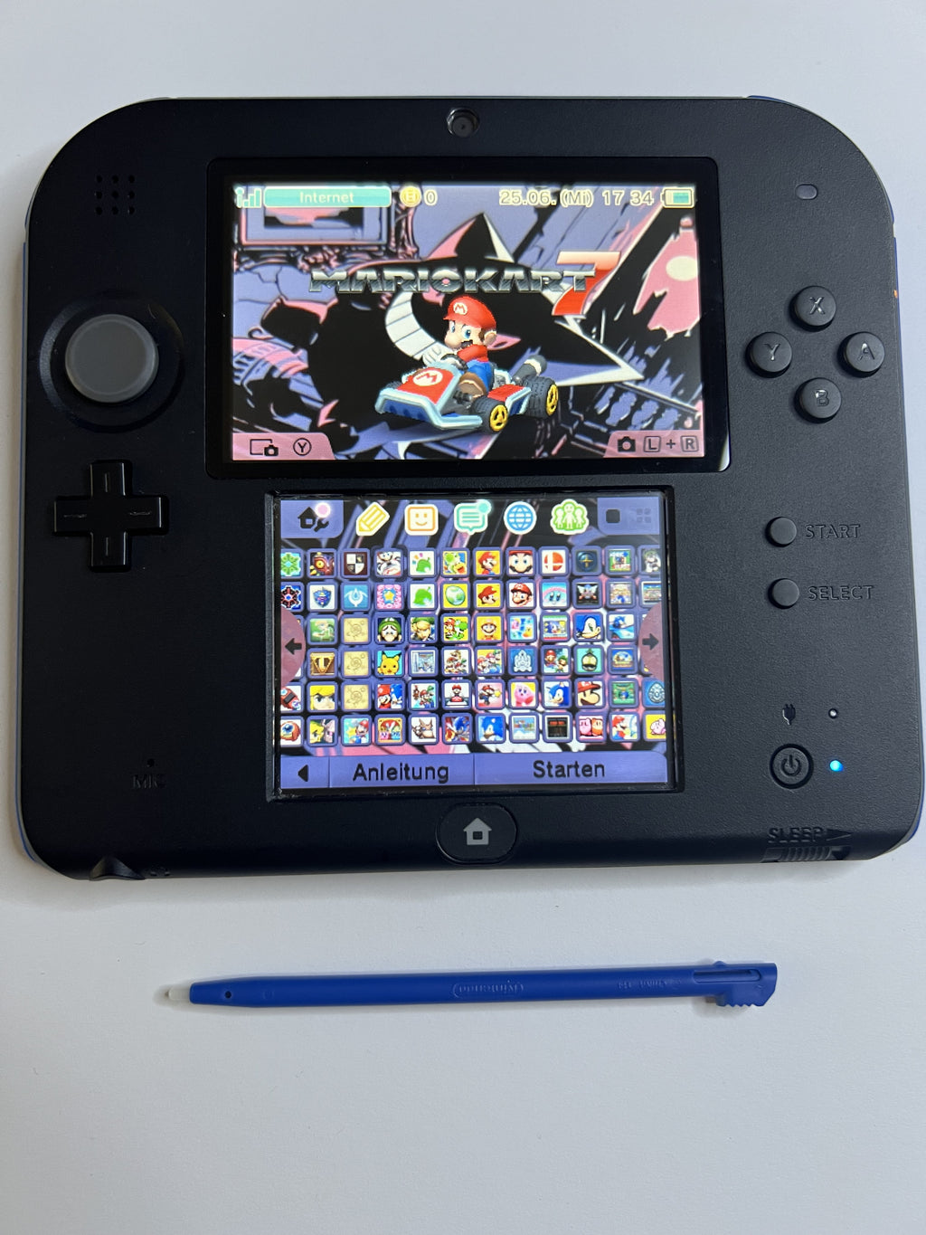 Nintendo 2DS Konsole mit 128GB, Pokemon Bank, Poke Mover & vielen Extras