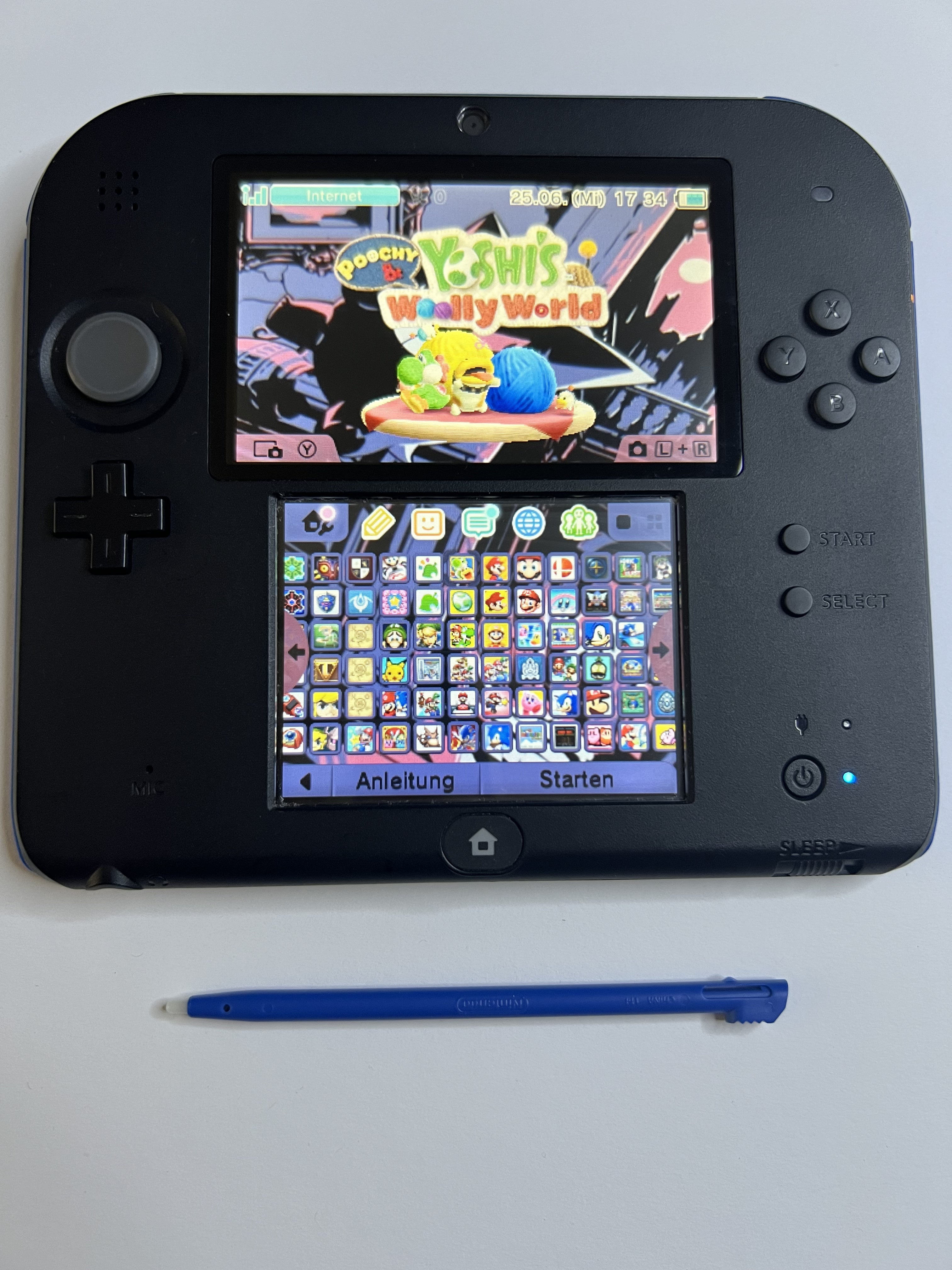 Nintendo 2DS Konsole mit 128GB, Pokemon Bank, Poke Mover & vielen Extras