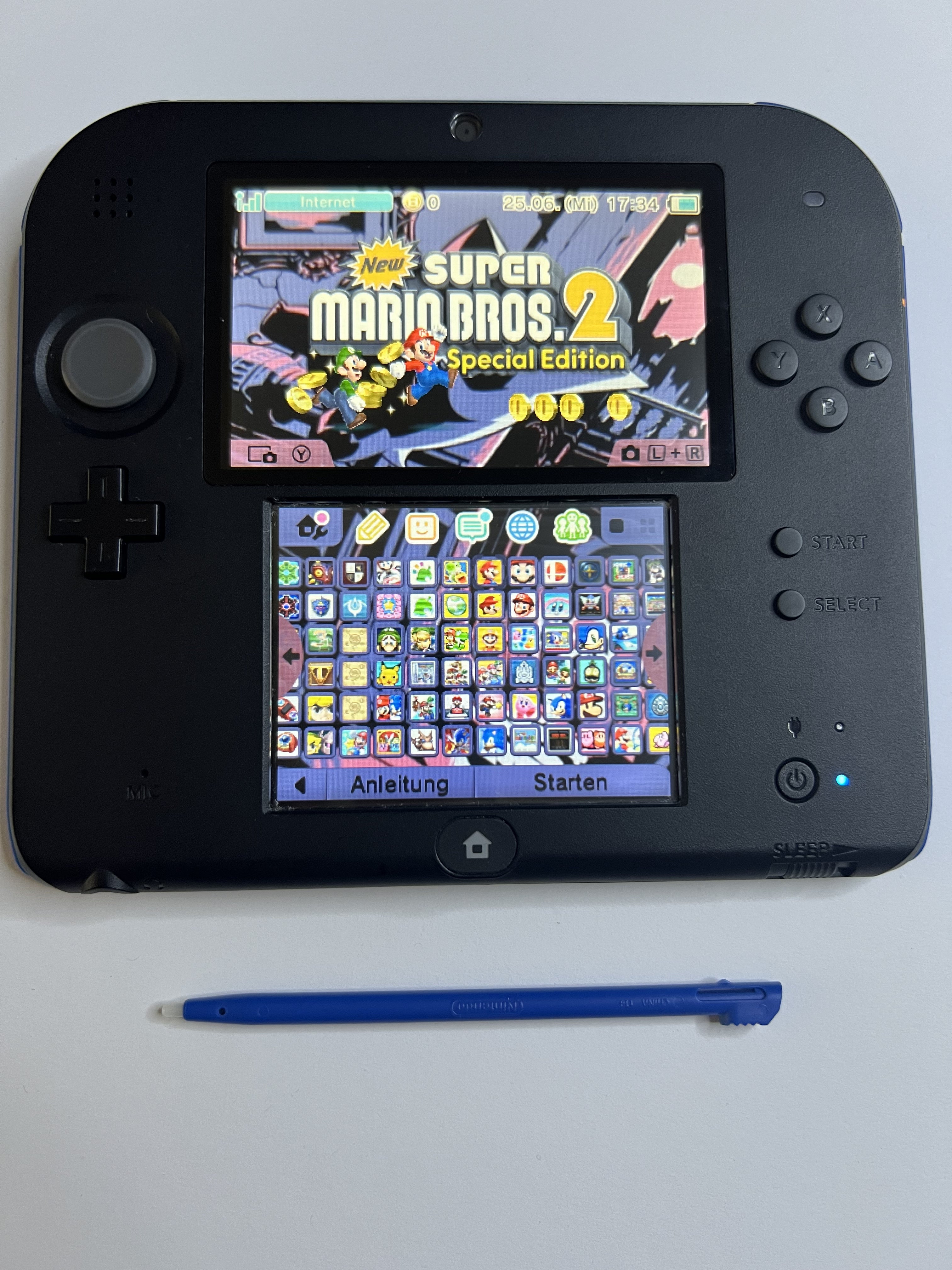 Nintendo 2DS Konsole mit 128GB, Pokemon Bank, Poke Mover & vielen Extras