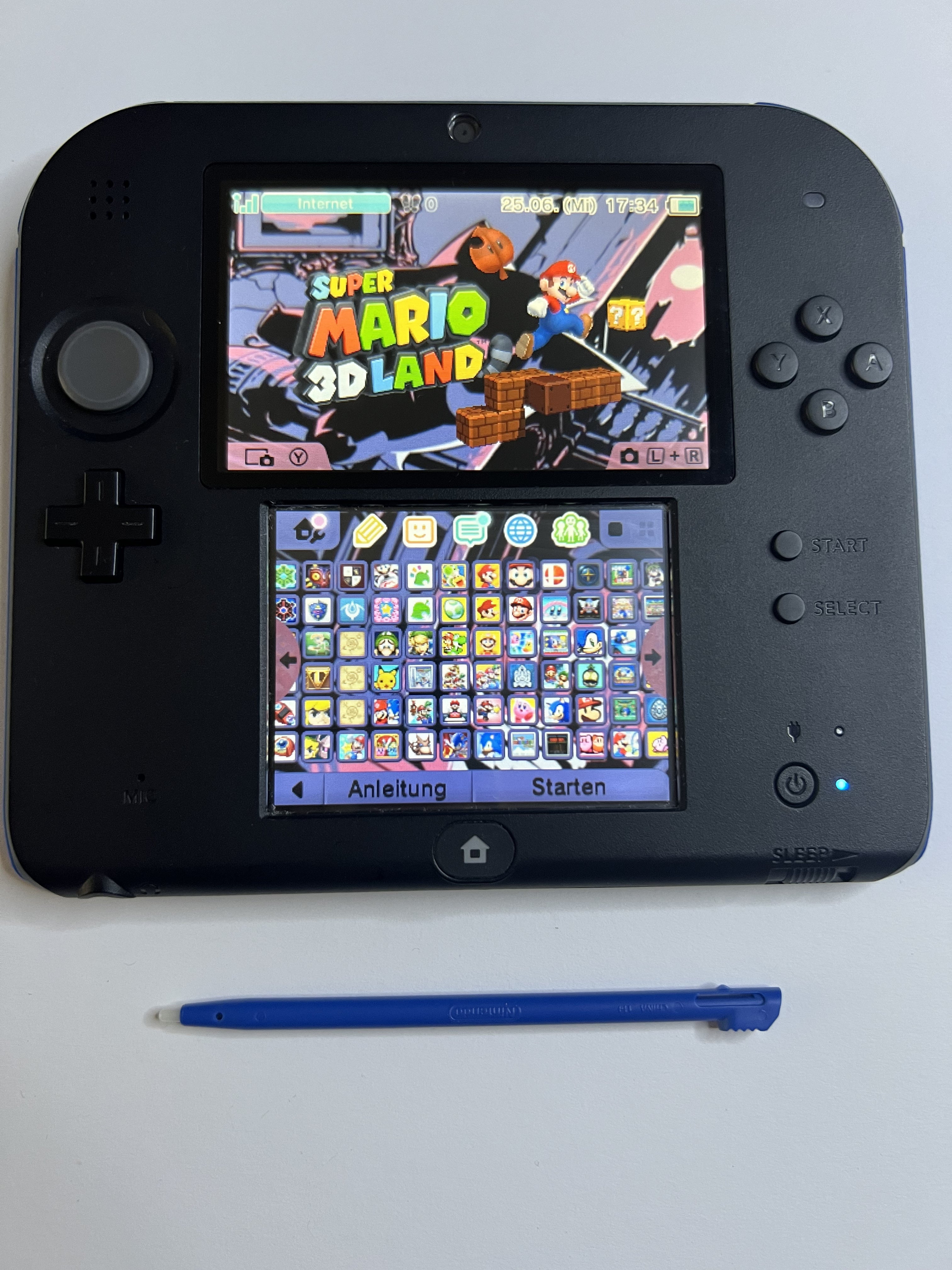 Nintendo 2DS Konsole mit 128GB, Pokemon Bank, Poke Mover & vielen Extras