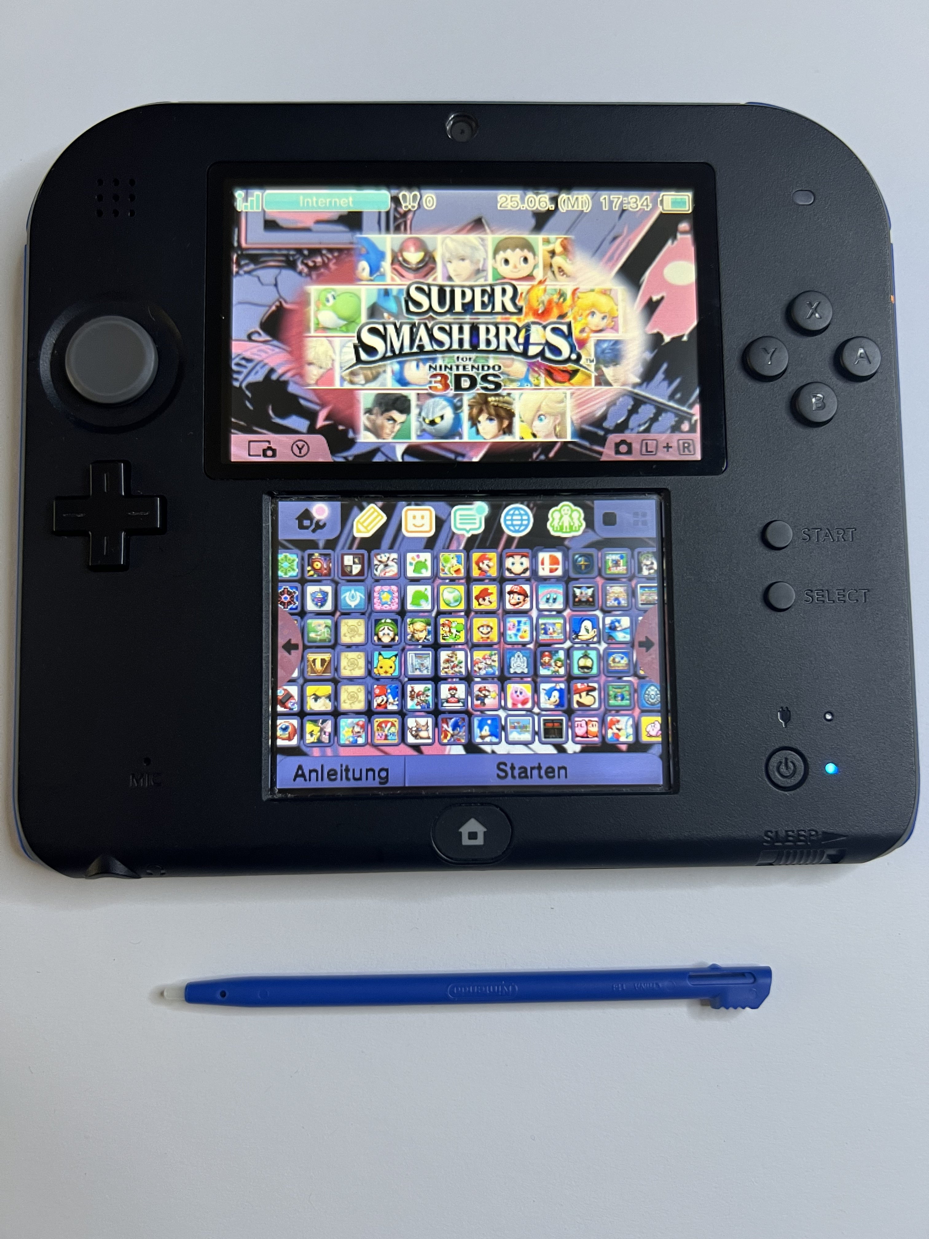 Nintendo 2DS Konsole mit 128GB, Pokemon Bank, Poke Mover & vielen Extras
