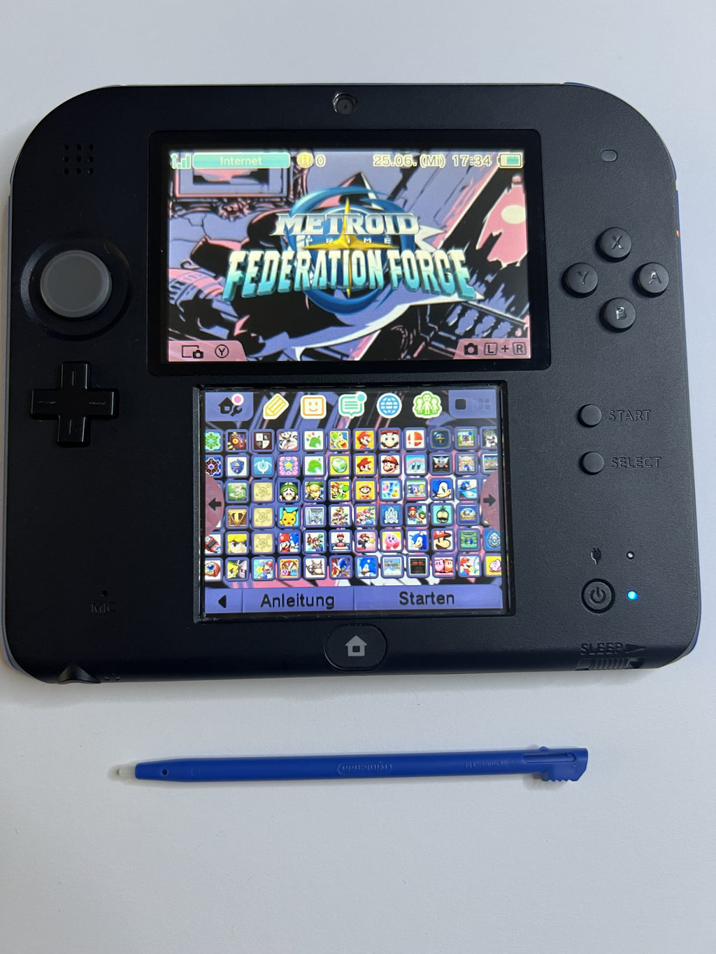 Nintendo 2DS Konsole mit 128GB, Pokemon Bank, Poke Mover & vielen Extras