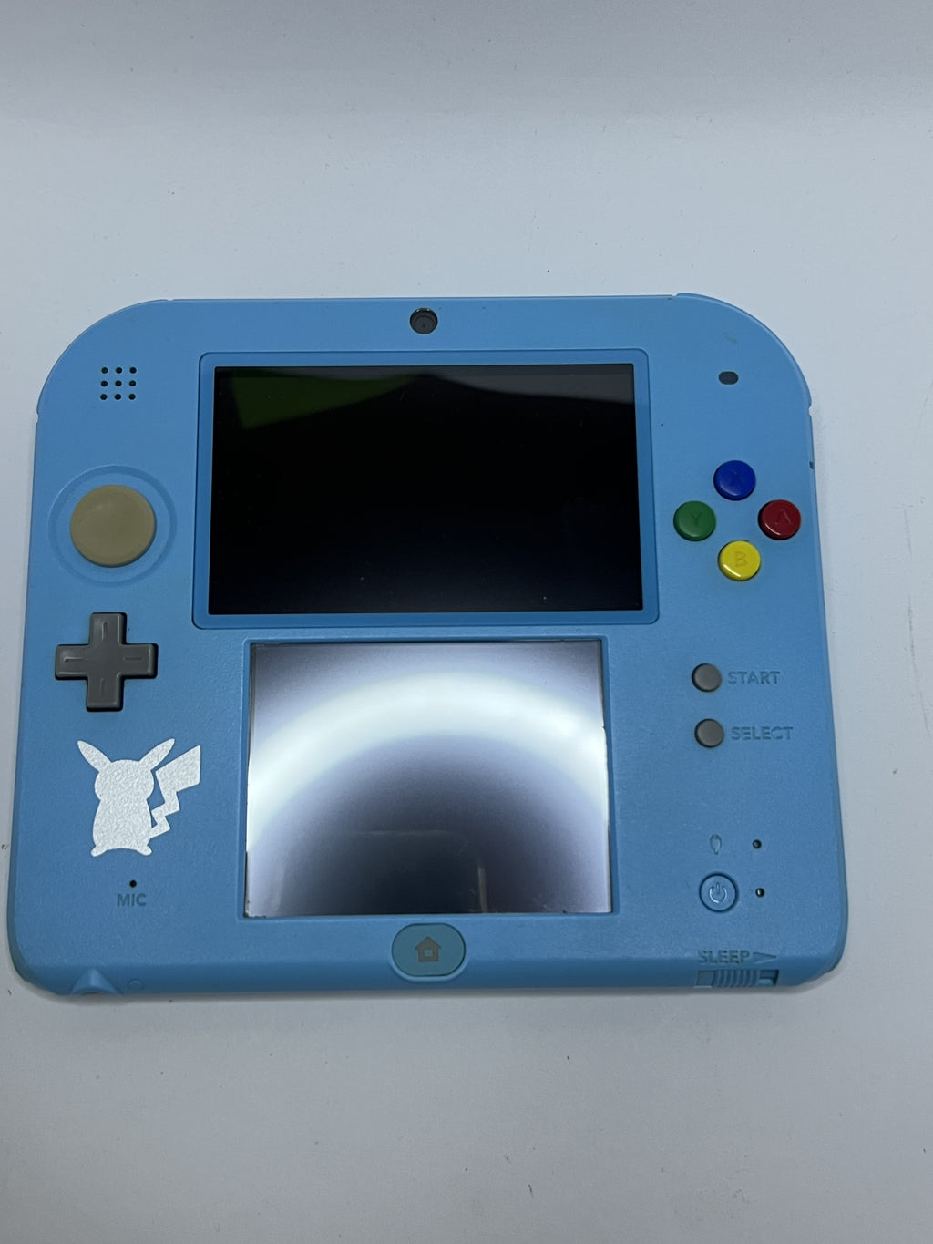 Nintendo 2DS Konsole Pokemon Sonne & Mond Edition mit 128GB, Pokemon Bank, Poke Mover & vielen Extras