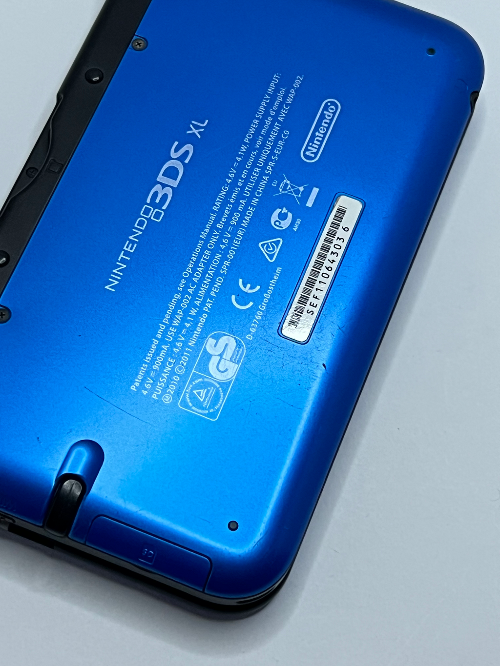 Nintendo 3DS XL Konsole in blau mit 128GB, Pokemon Bank, Poke Mover & vielen Extras
