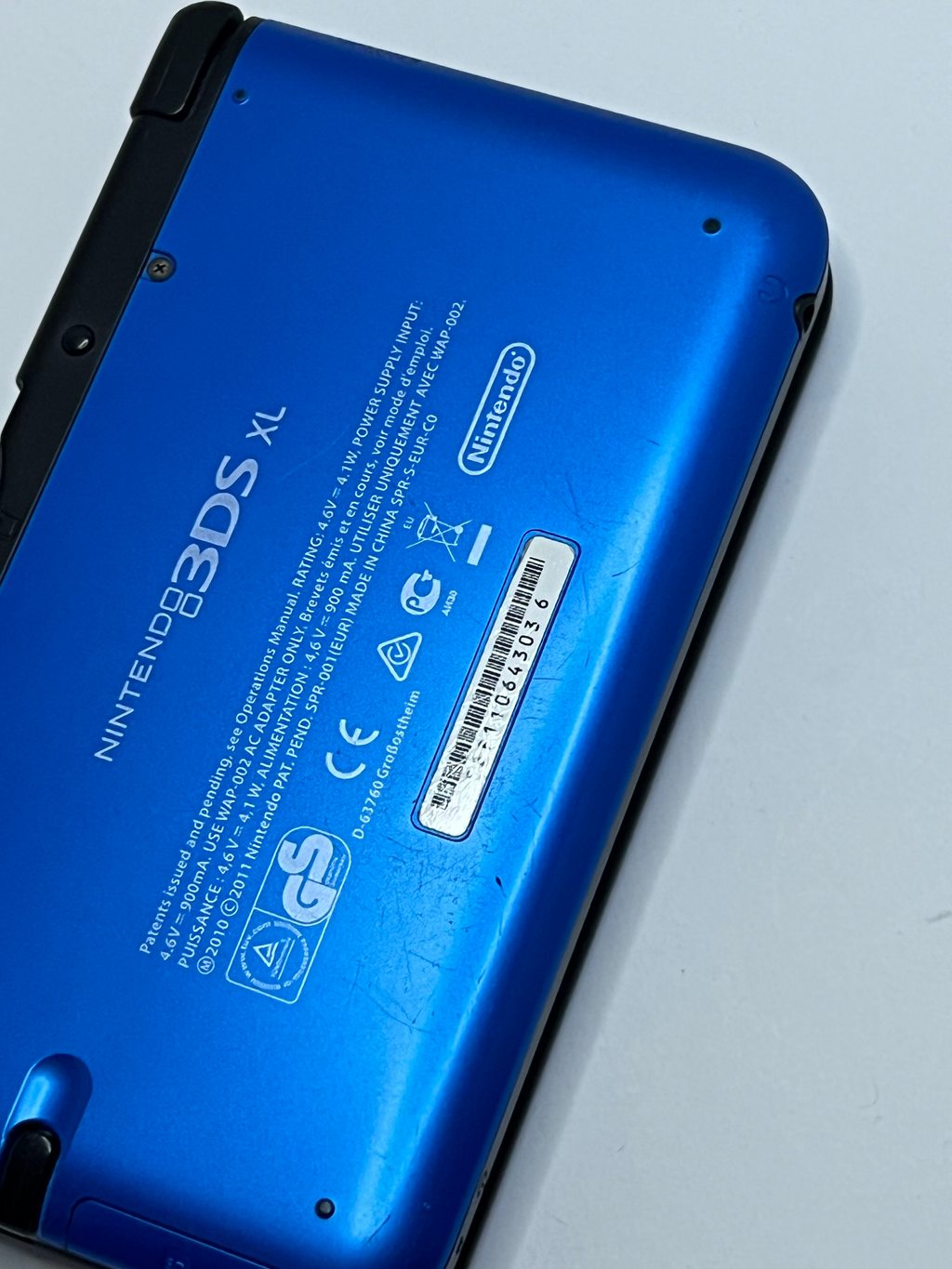 Nintendo 3DS XL Konsole in blau mit 128GB, Pokemon Bank, Poke Mover & vielen Extras