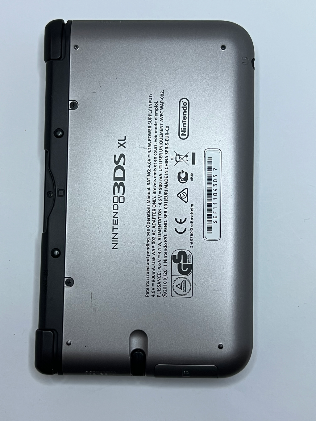 Nintendo 3DS XL Konsole silber in OVP mit 128GB, Pokemon Bank, Poke Mover & vielen Extras