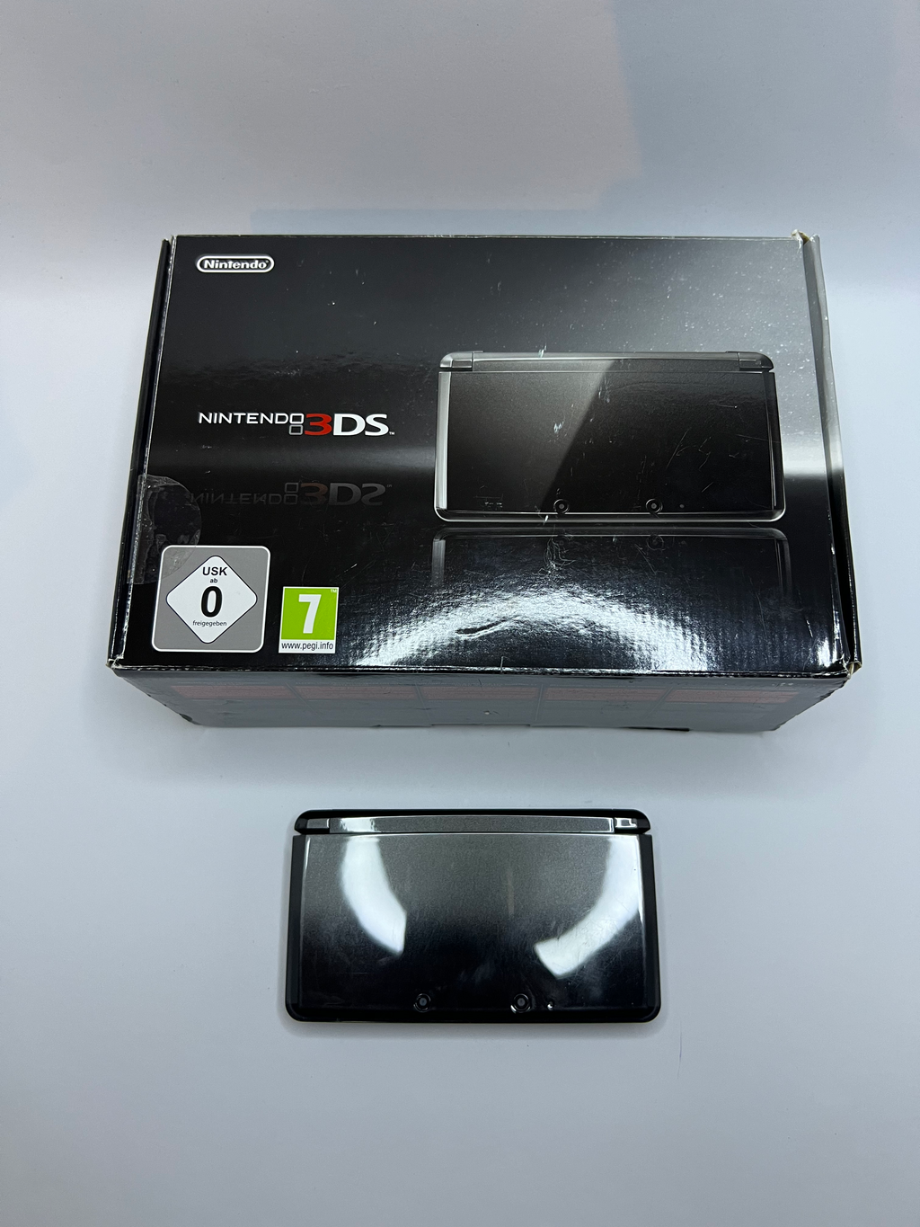 Nintendo 3DS Konsole schwarz mit OVP, 128GB, Pokemon Bank, Poke Mover & vielen Extras