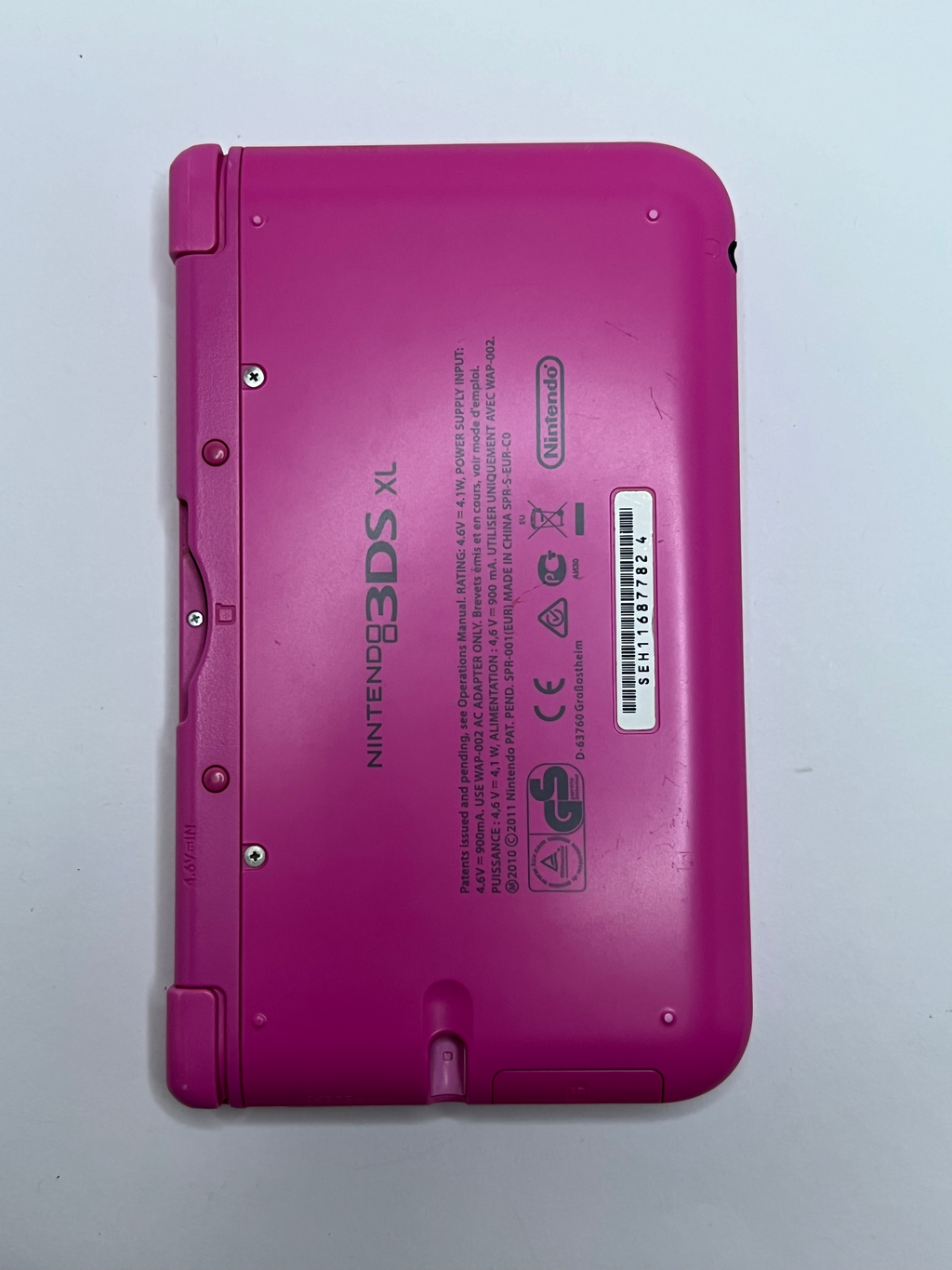 Nintendo 3DS XL Konsole in pink rosa mit 128GB, Pokemon Bank, Poke Mover & vielen Extras