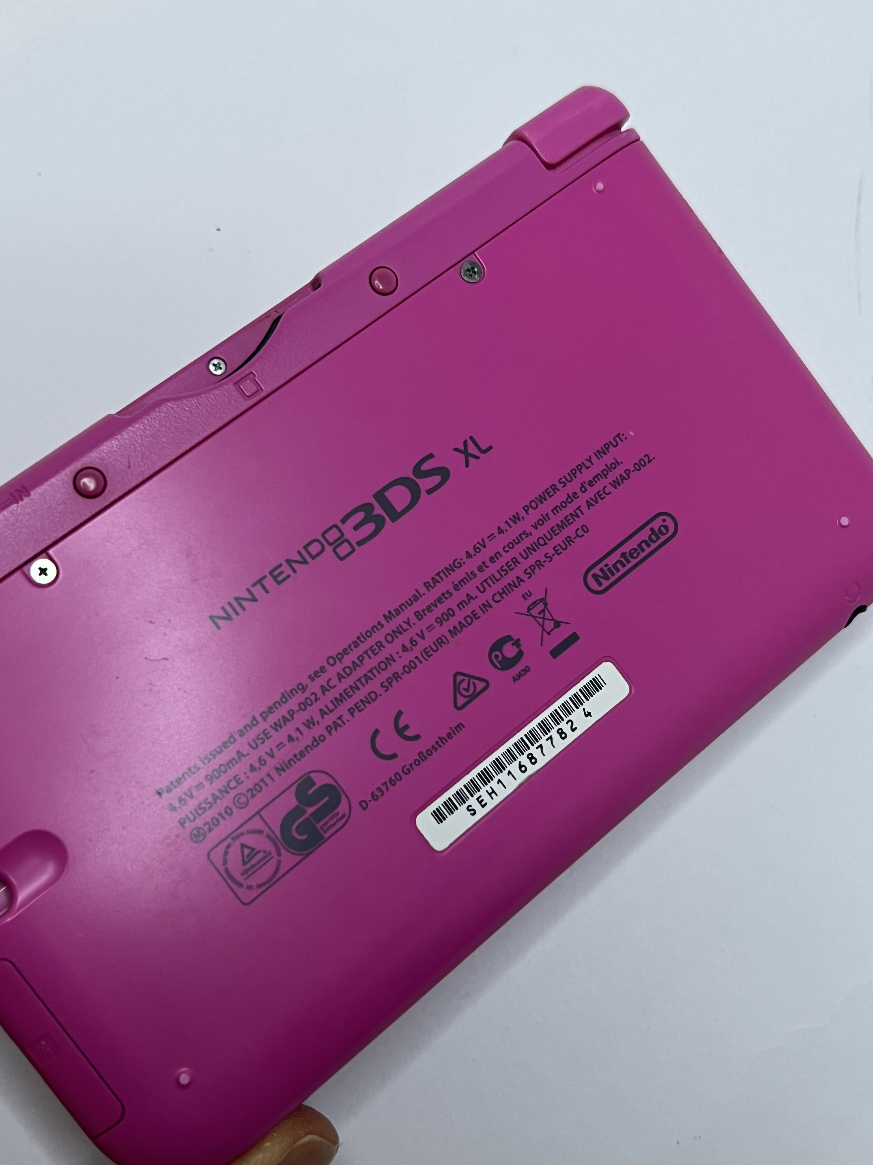 Nintendo 3DS XL Konsole in pink rosa mit 128GB, Pokemon Bank, Poke Mover & vielen Extras