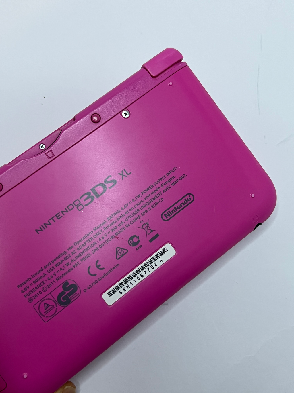Nintendo 3DS XL Konsole in pink rosa mit 128GB, Pokemon Bank, Poke Mover & vielen Extras