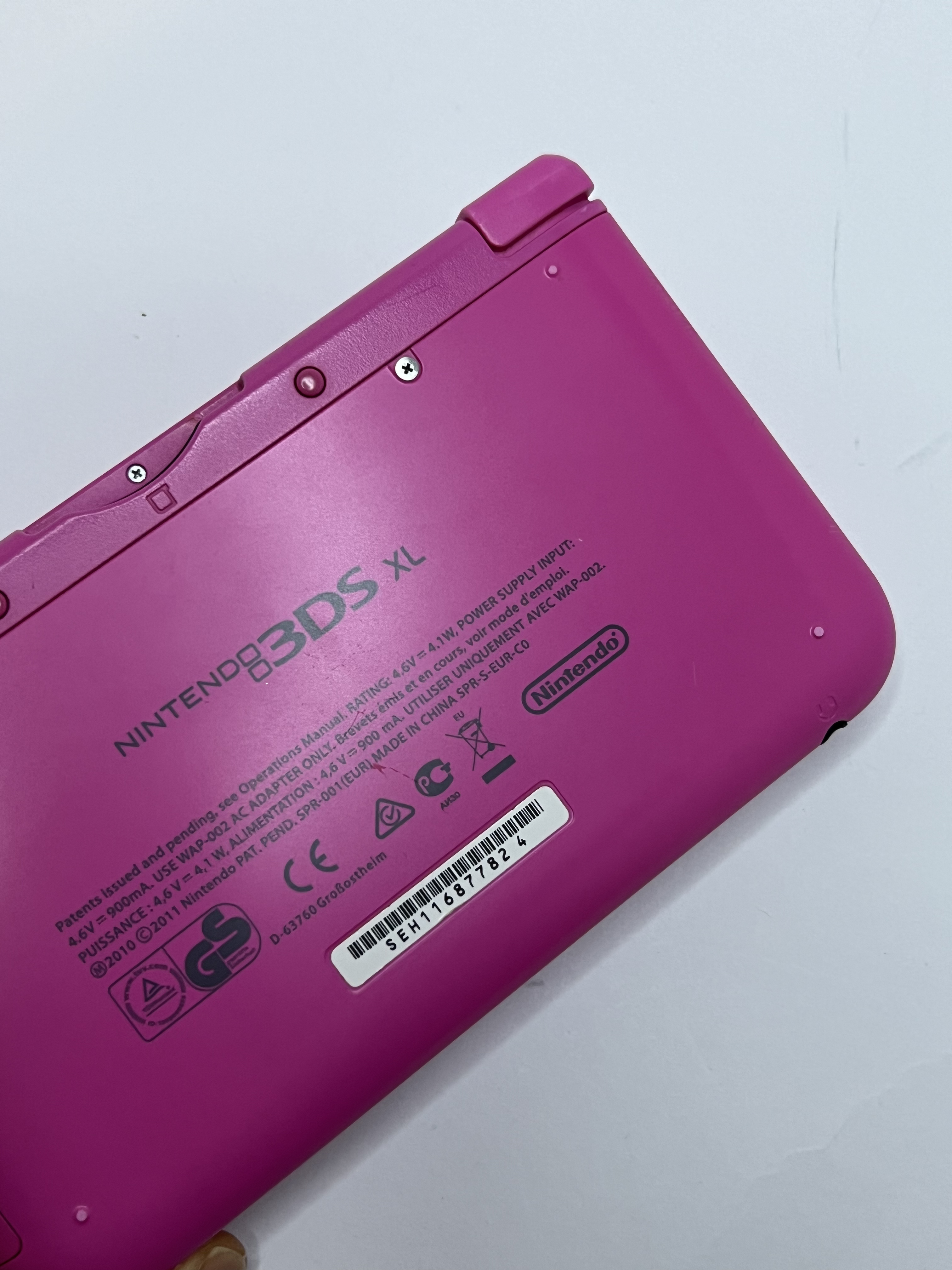 Nintendo 3DS XL Konsole in pink rosa mit 128GB, Pokemon Bank, Poke Mover & vielen Extras