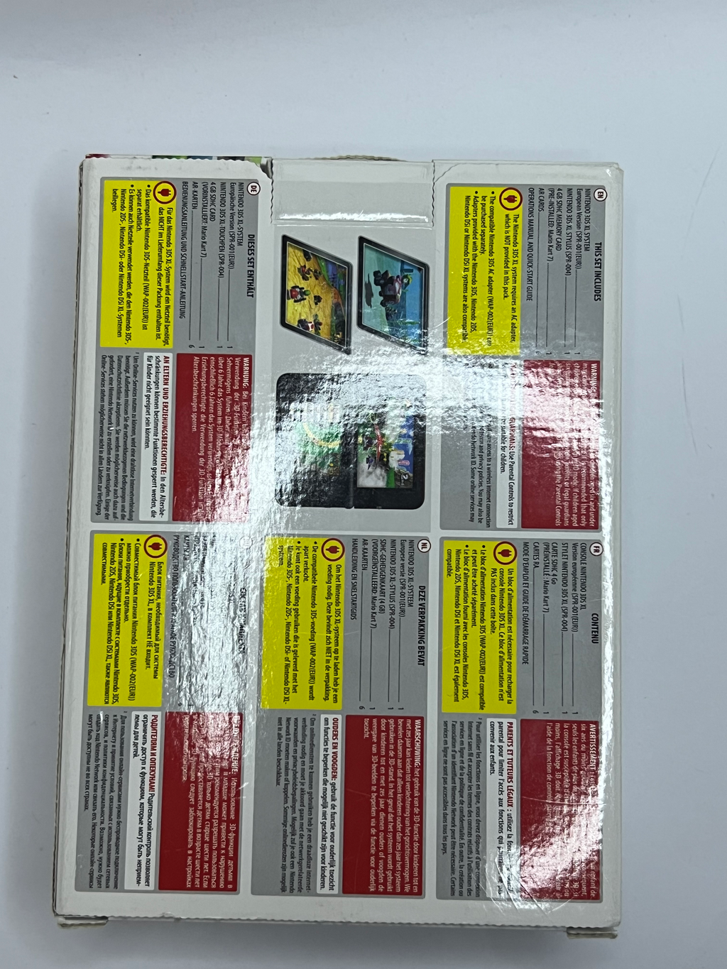 Nintendo 3DS XL Konsole silber in OVP CIB mit 128GB, Pokemon Bank, Poke Mover & vielen Extras