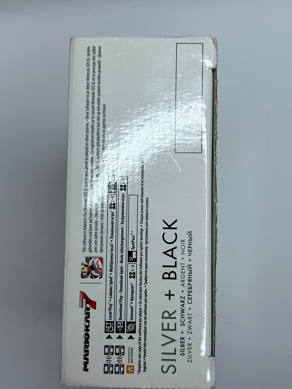 Nintendo 3DS XL Konsole silber in OVP CIB mit 128GB, Pokemon Bank, Poke Mover & vielen Extras