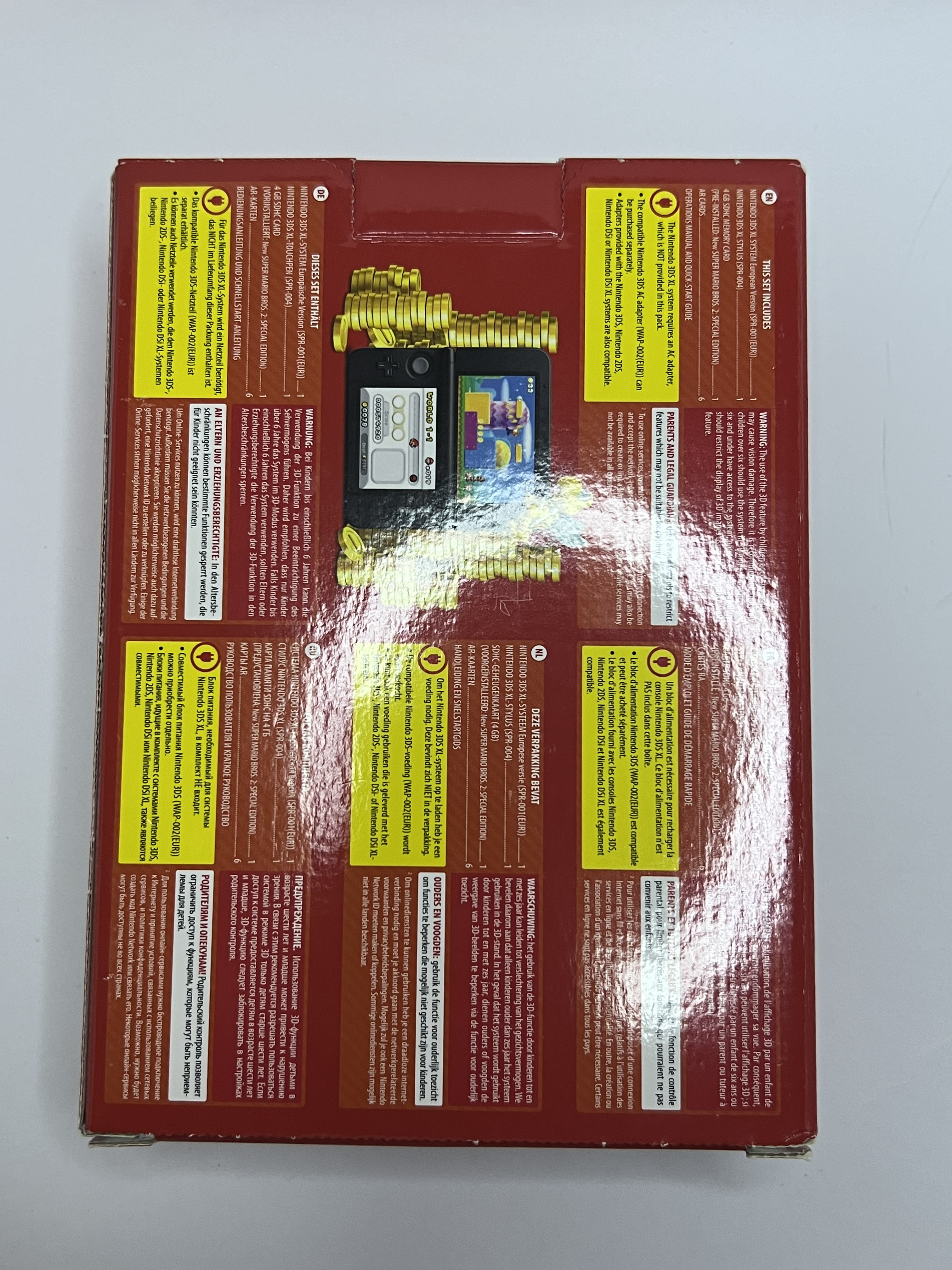 Nintendo 3DS XL Konsole rot CIB mit OVP, 128GB, Pokemon Bank, Poke Mover & vielen Extras