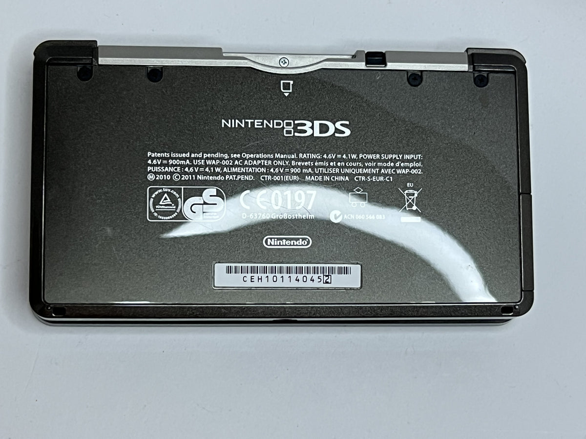 Nintendo 3DS Konsole cosmos schwarz mit 128GB, Pokemon Bank, Poke Mover & vielen Extras