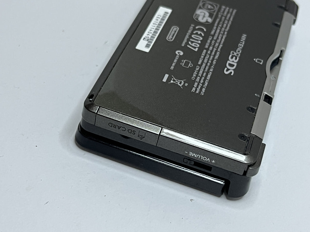 Nintendo 3DS Konsole cosmos schwarz mit 128GB, Pokemon Bank, Poke Mover & vielen Extras
