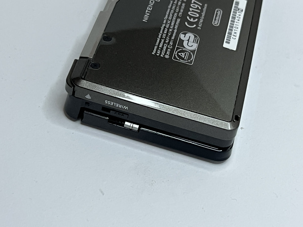 Nintendo 3DS Konsole cosmos schwarz mit 128GB, Pokemon Bank, Poke Mover & vielen Extras