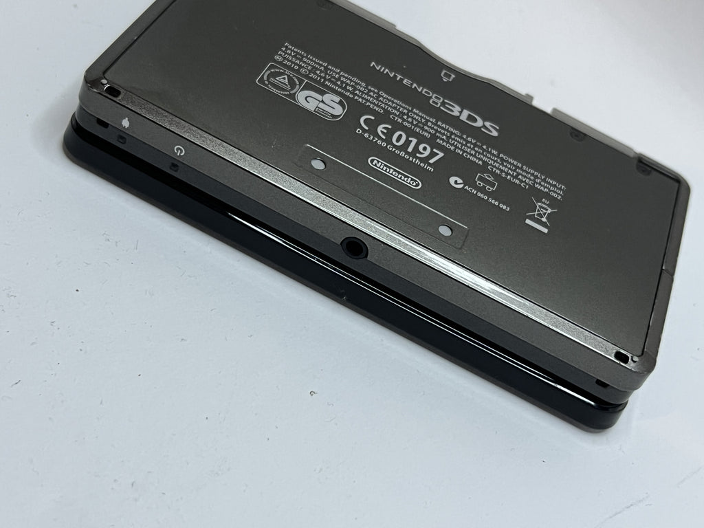 Nintendo 3DS Konsole cosmos schwarz mit 128GB, Pokemon Bank, Poke Mover & vielen Extras