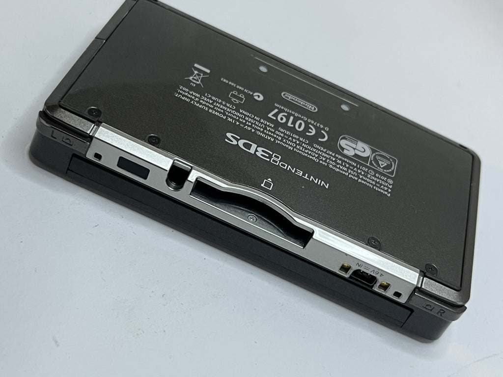 Nintendo 3DS Konsole cosmos schwarz mit 128GB, Pokemon Bank, Poke Mover & vielen Extras