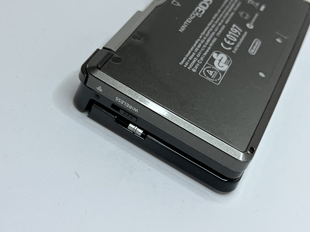 Nintendo 3DS Konsole cosmos schwarz mit 128GB, Pokemon Bank, Poke Mover & vielen Extras