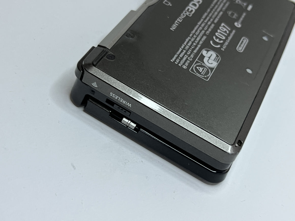 Nintendo 3DS Konsole cosmos schwarz mit 128GB, Pokemon Bank, Poke Mover & vielen Extras