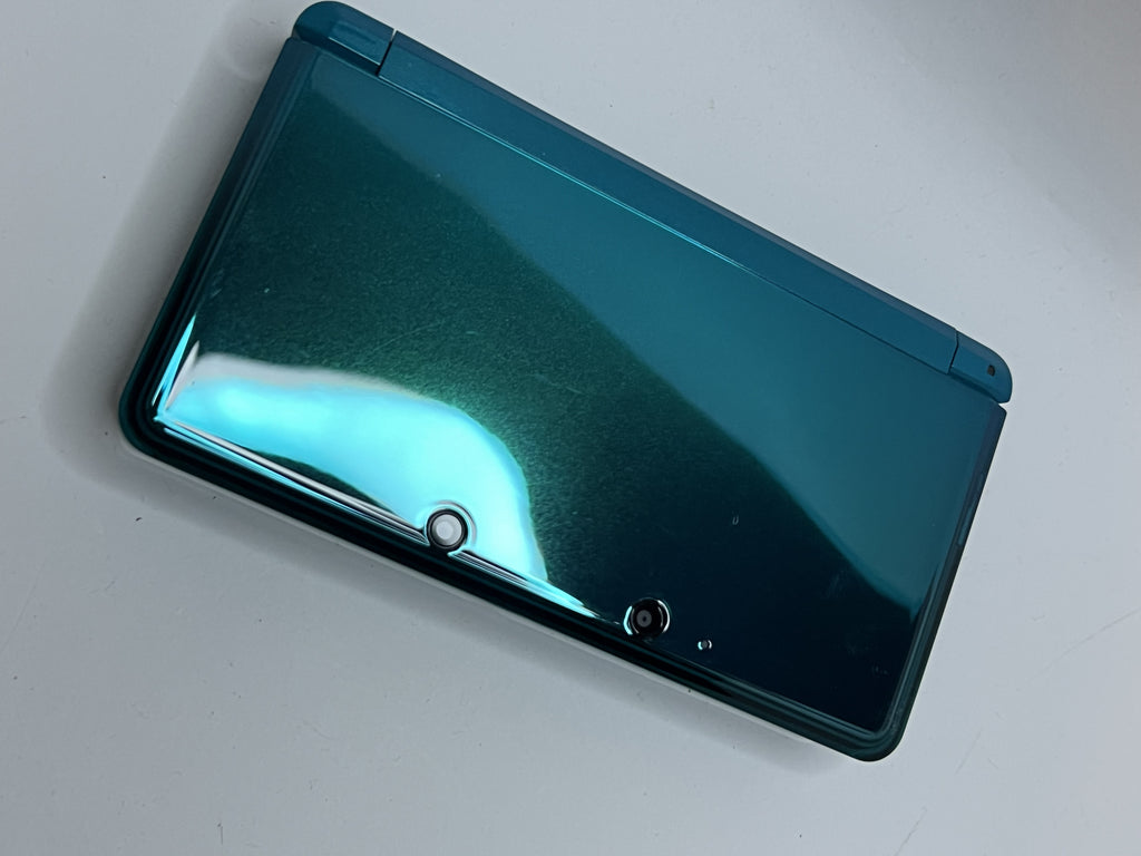 Nintendo 3DS Konsole türkis blau mit 128GB, Pokemon Bank, Poke Mover & vielen Extras