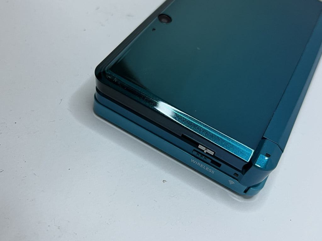 Nintendo 3DS Konsole türkis blau mit 128GB, Pokemon Bank, Poke Mover & vielen Extras