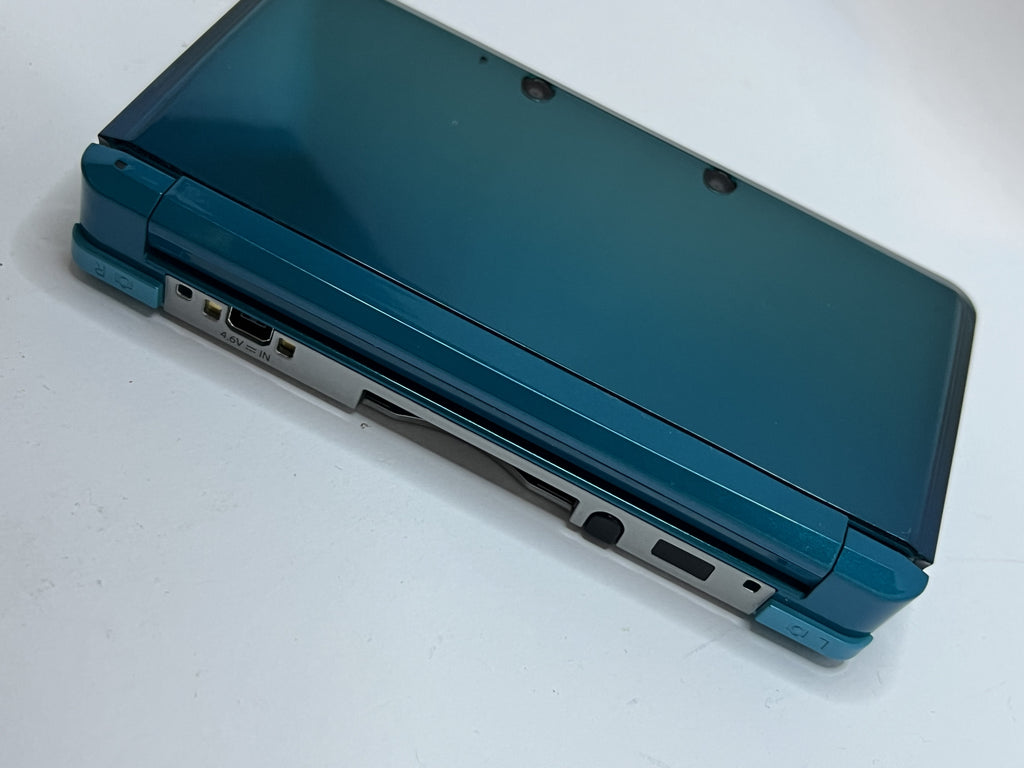 Nintendo 3DS Konsole türkis blau mit 128GB, Pokemon Bank, Poke Mover & vielen Extras