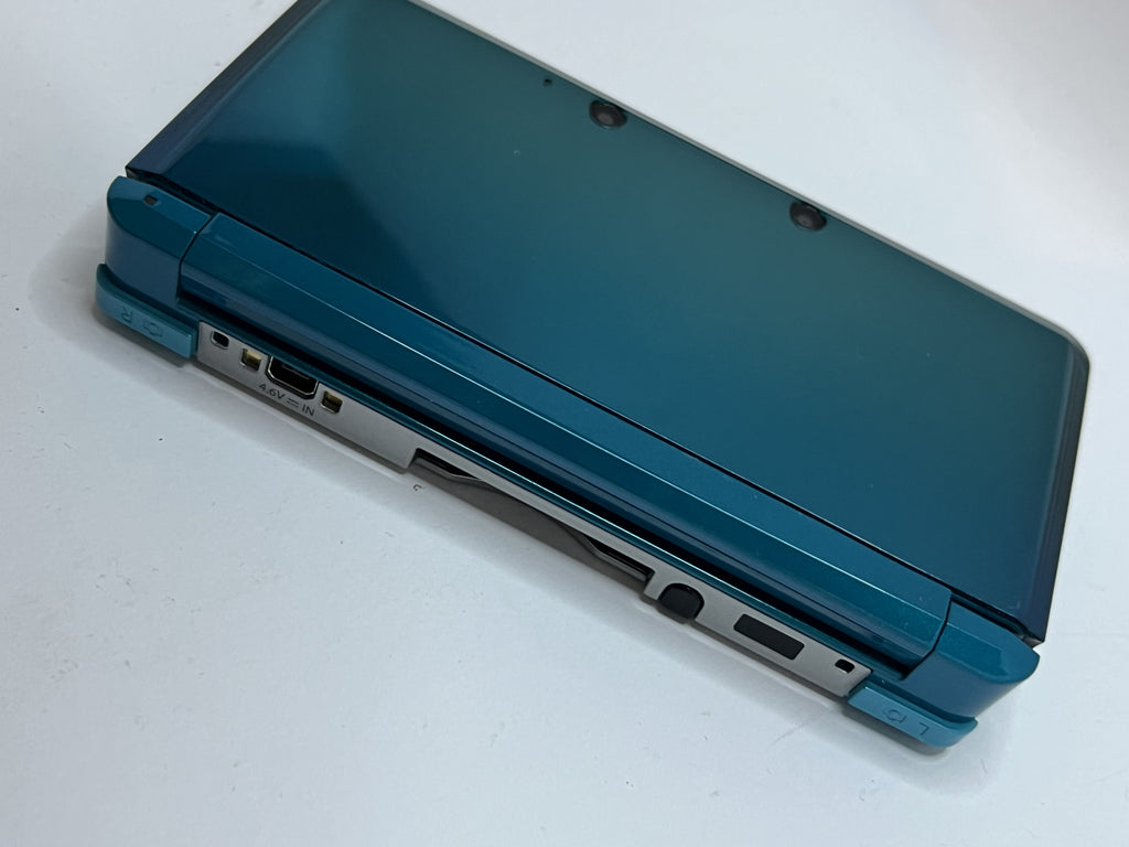 Nintendo 3DS Konsole türkis blau mit 128GB, Pokemon Bank, Poke Mover & vielen Extras