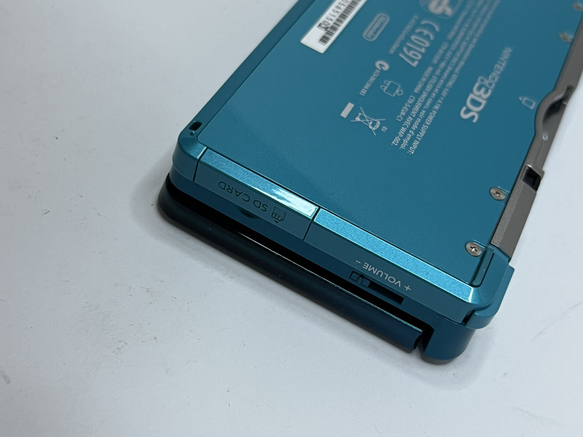 Nintendo 3DS Konsole türkis blau mit 128GB, Pokemon Bank, Poke Mover & vielen Extras