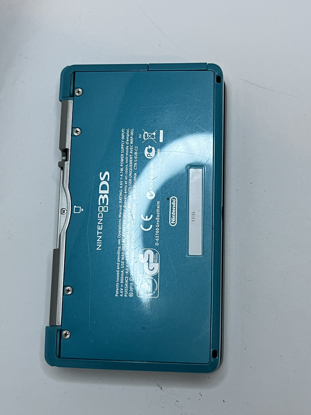 Nintendo 3DS Konsole türkis blau mit 128GB, Pokemon Bank, Poke Mover & vielen Extras
