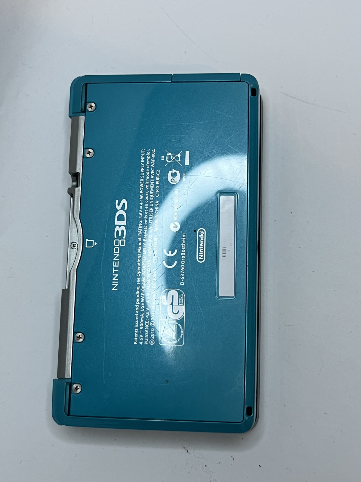 Nintendo 3DS Konsole türkis blau mit 128GB, Pokemon Bank, Poke Mover & vielen Extras