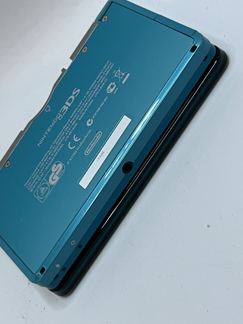 Nintendo 3DS Konsole türkis blau mit 128GB, Pokemon Bank, Poke Mover & vielen Extras