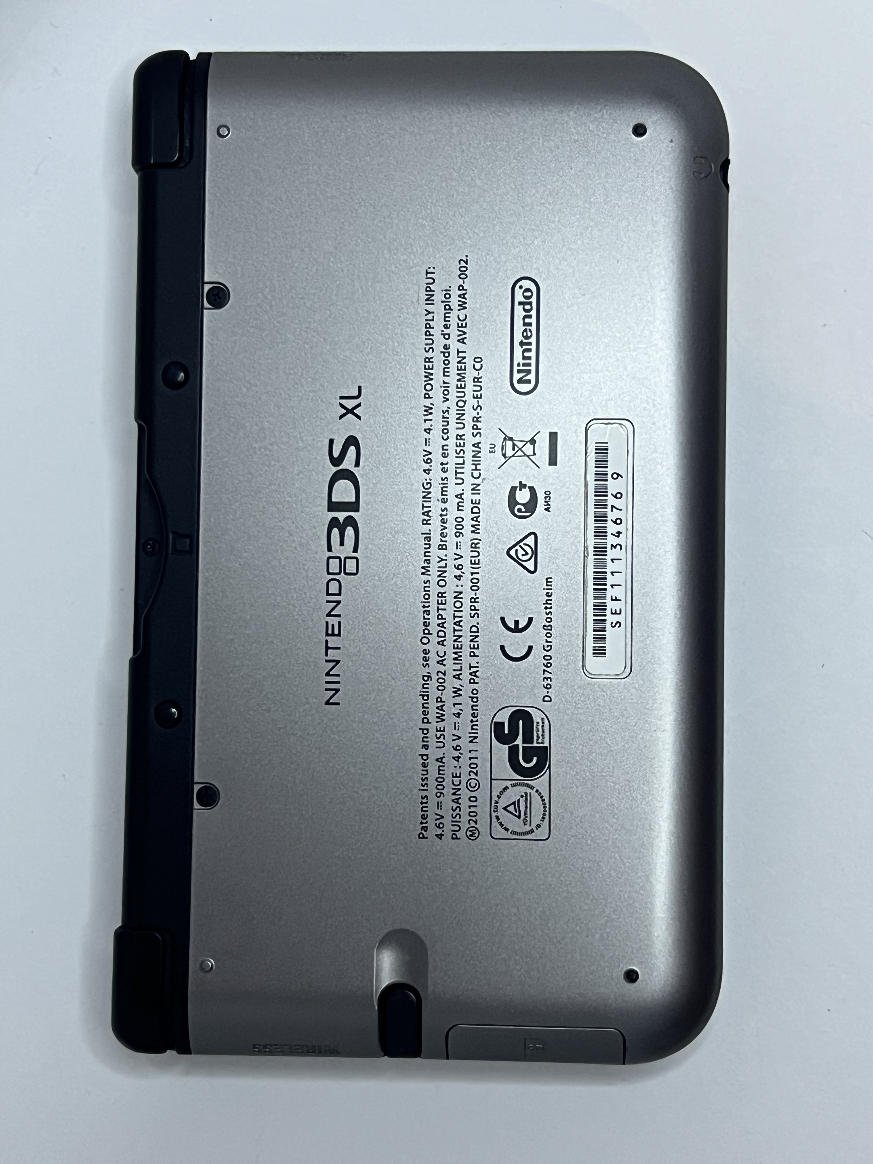 Nintendo 3DS XL Konsole silber mit 128GB, Pokemon Bank, Poke Mover & vielen Extras