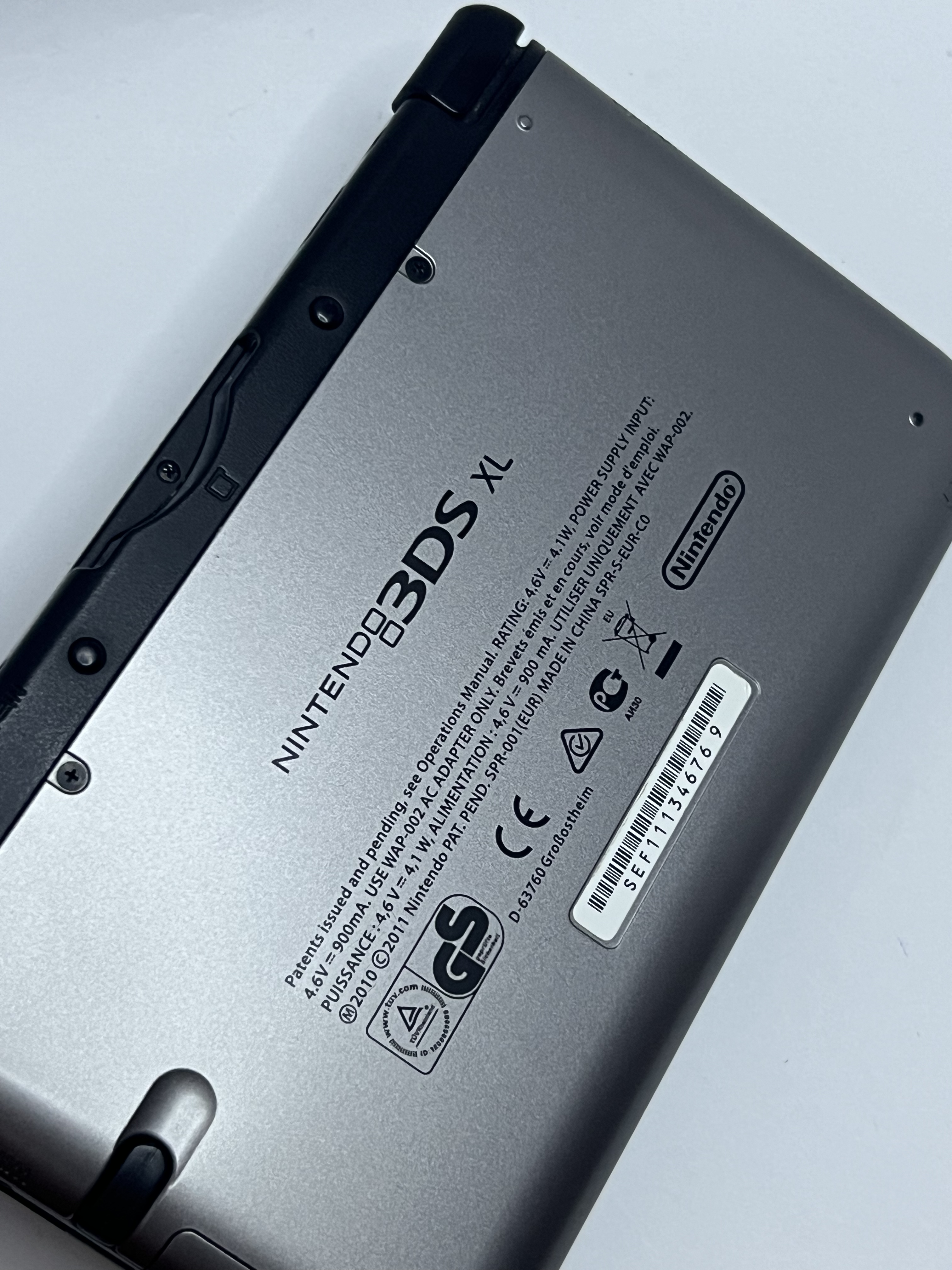 Nintendo 3DS XL Konsole silber mit 128GB, Pokemon Bank, Poke Mover & vielen Extras