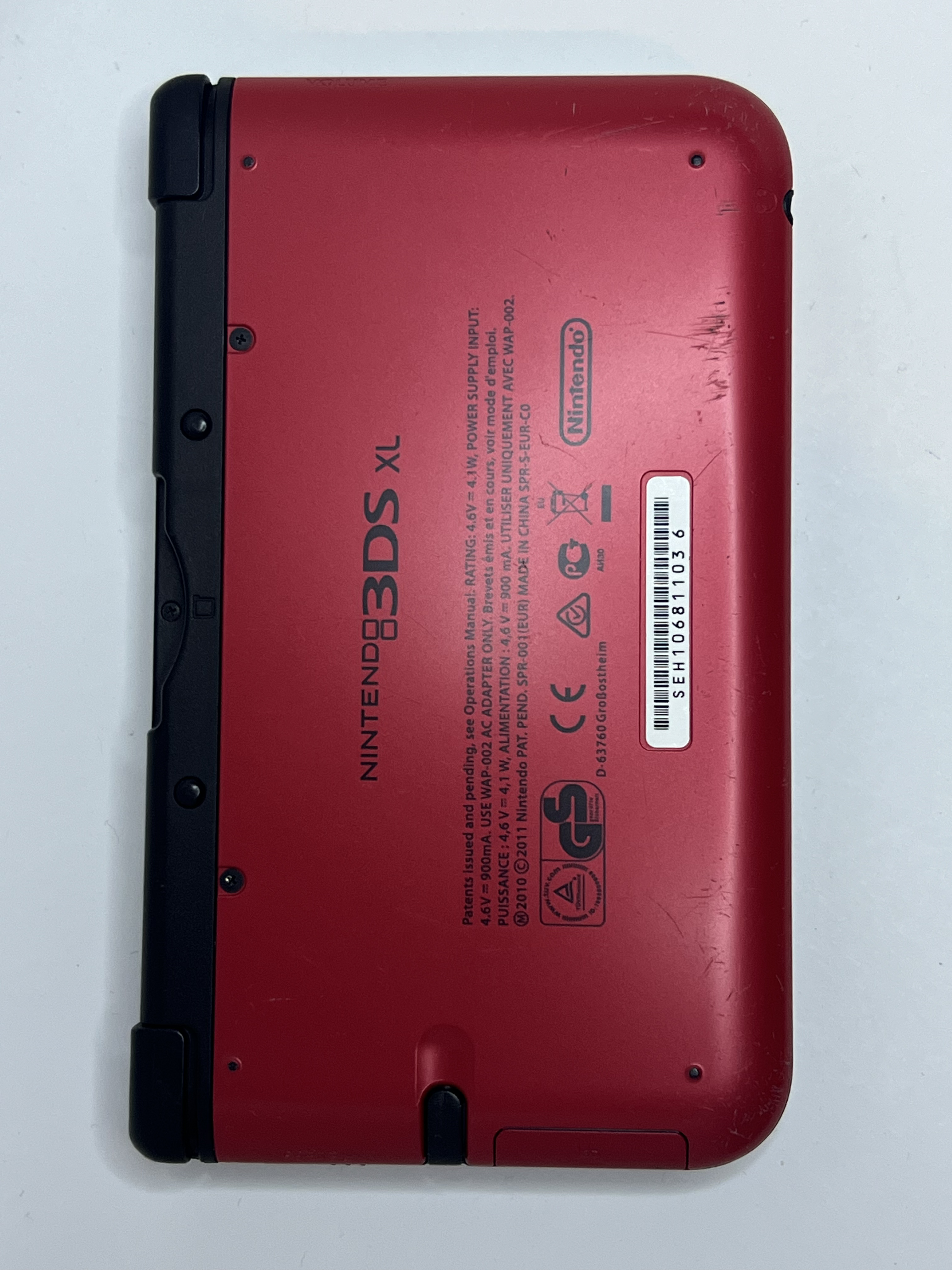 Nintendo 3DS XL Konsole rot mit 128GB, Pokemon Bank, Poke Mover & vielen Extras