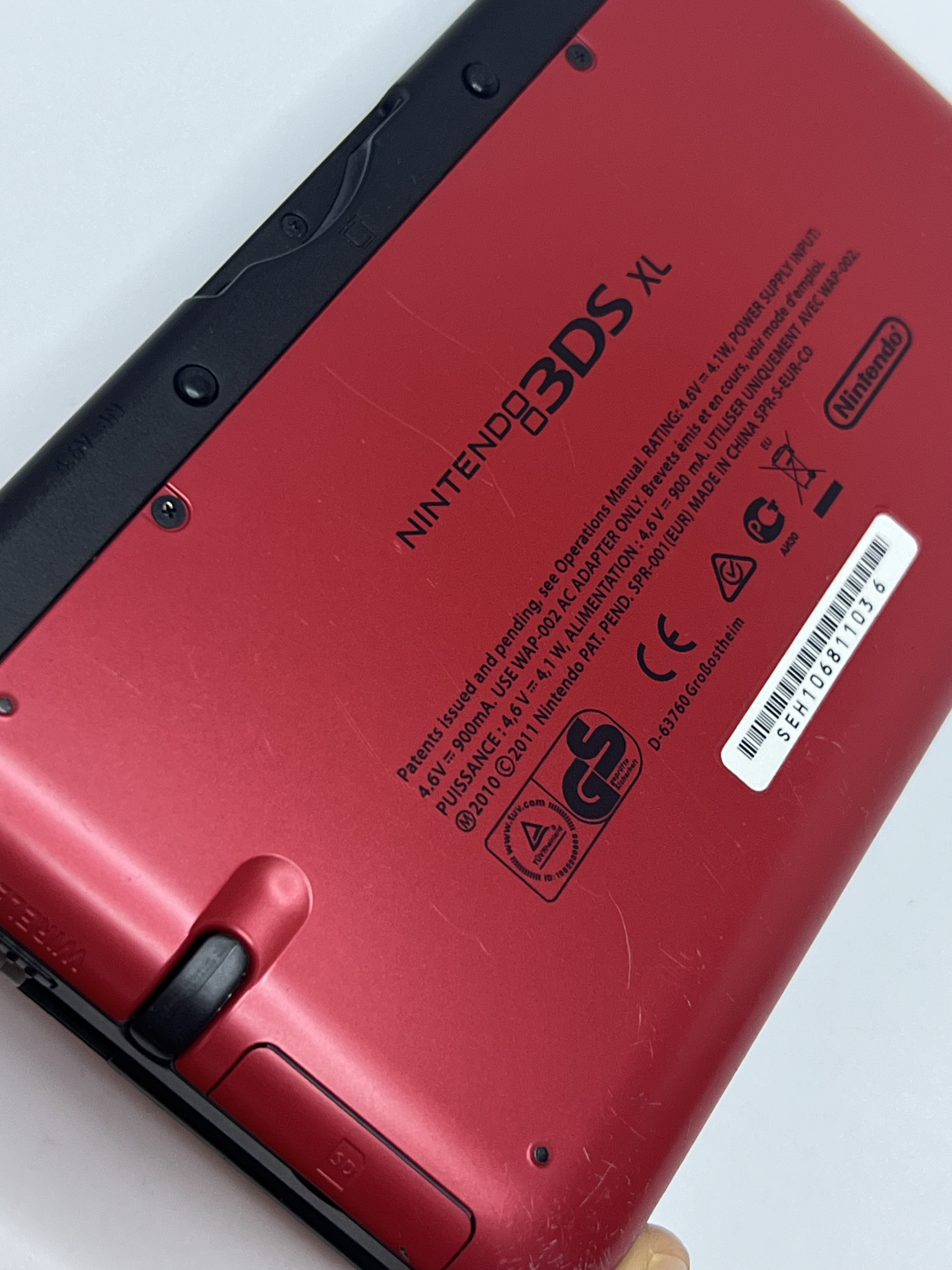 Nintendo 3DS XL Konsole rot mit 128GB, Pokemon Bank, Poke Mover & vielen Extras