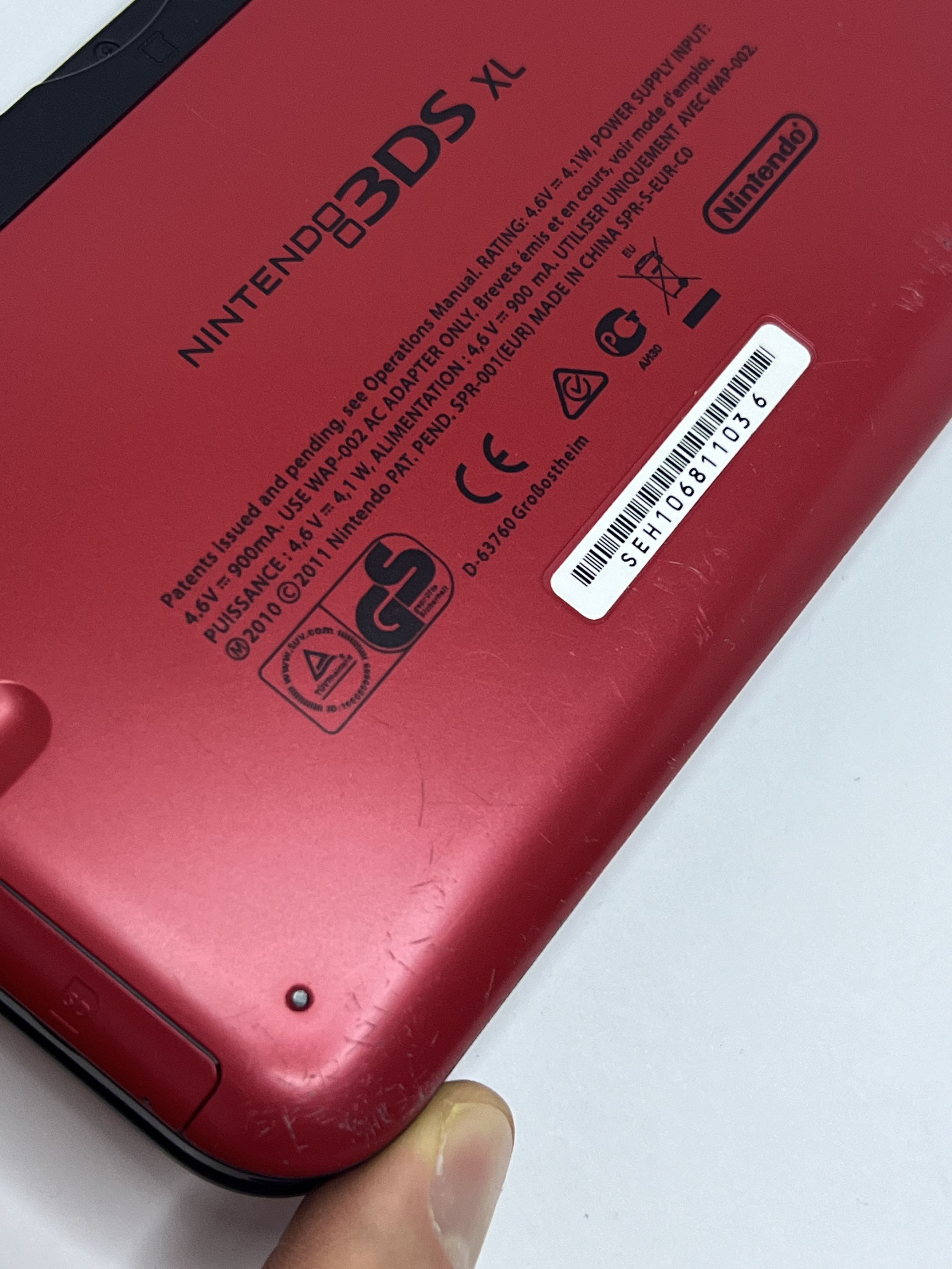 Nintendo 3DS XL Konsole rot mit 128GB, Pokemon Bank, Poke Mover & vielen Extras