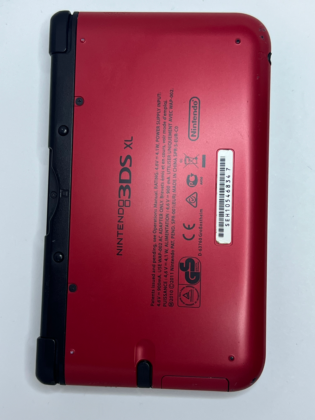 Nintendo 3DS XL Konsole rot mit 128GB, Pokemon Bank, Poke Mover & vielen Extras