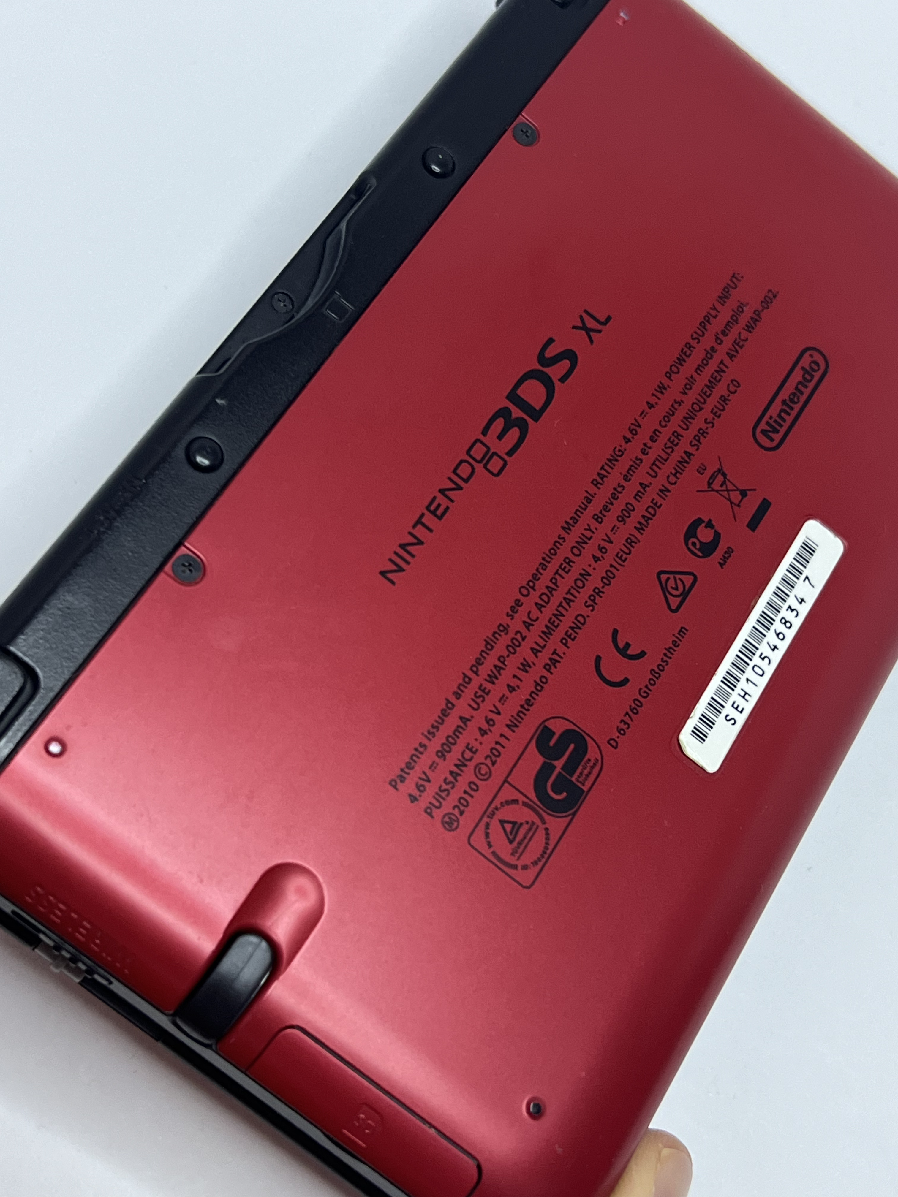 Nintendo 3DS XL Konsole rot mit 128GB, Pokemon Bank, Poke Mover & vielen Extras